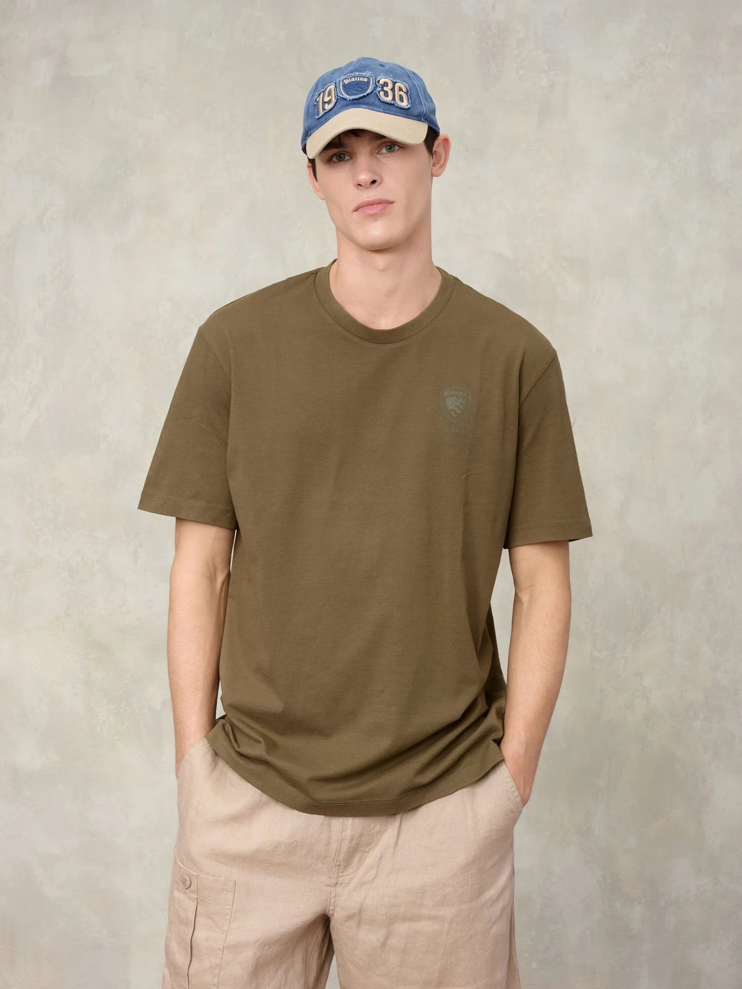 T-Shirt Eutaw Blauer - Green