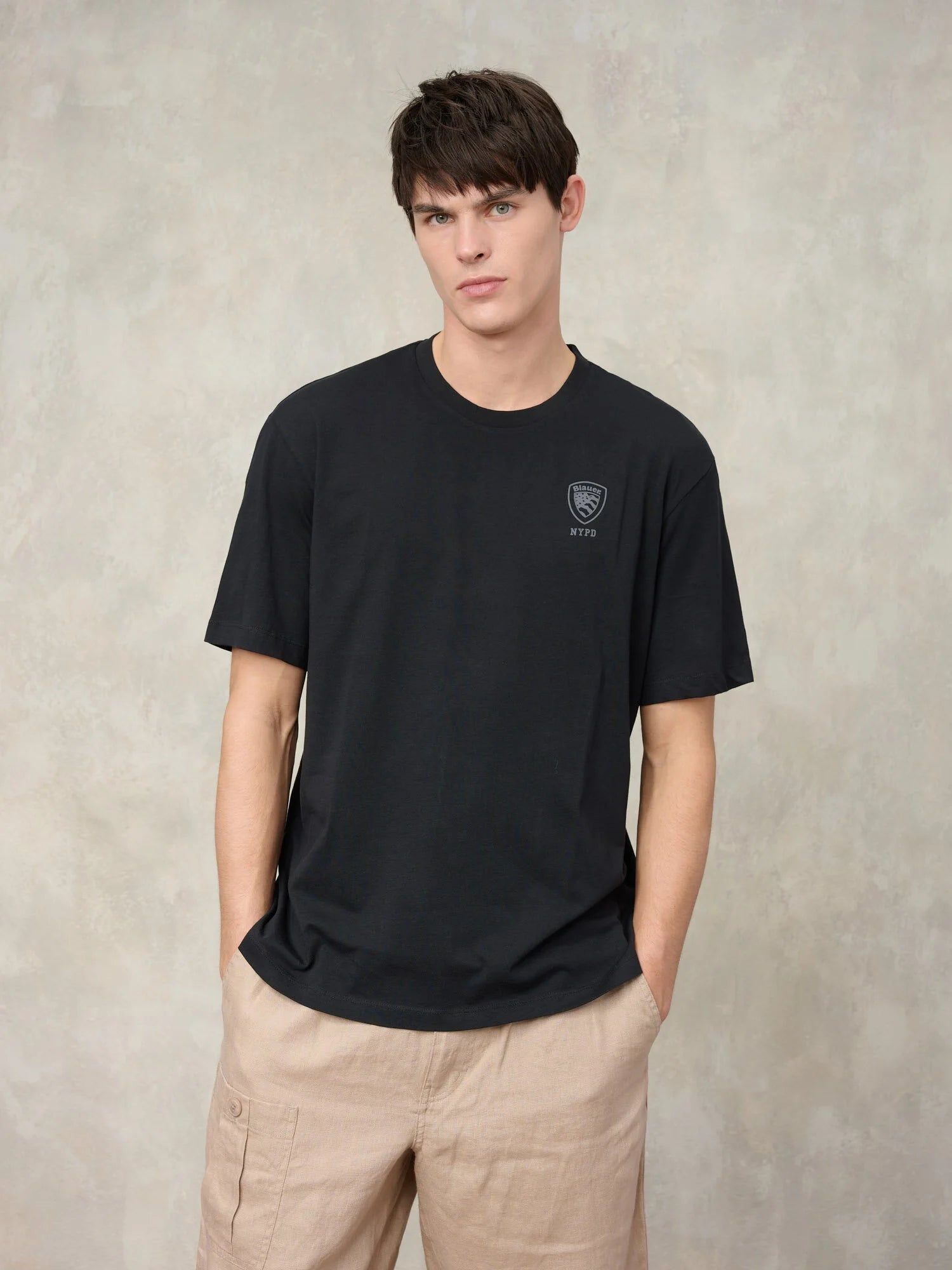 T-Shirt Eutaw Blauer - Black