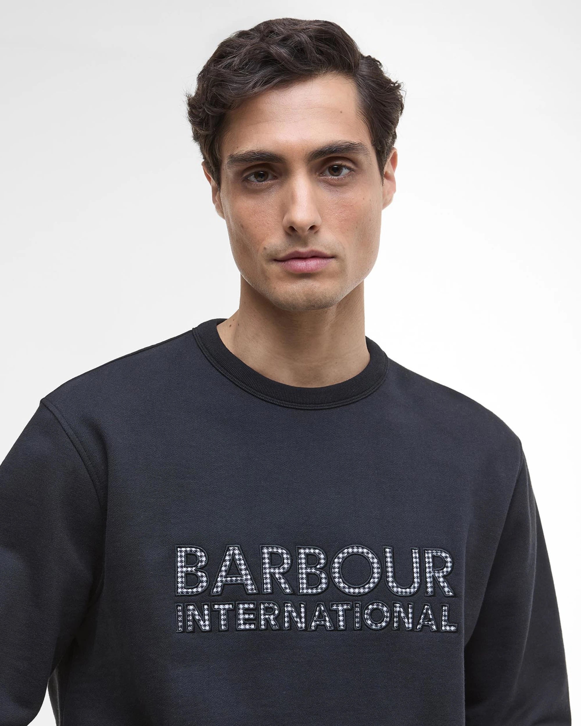 Bertie Blackstreak Logo Sweatshirt AW25 - Black
