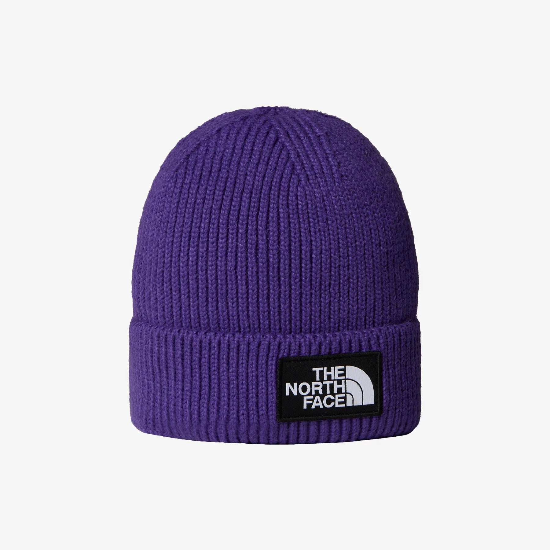 TNF Logo Box Cuffed Beanie The North Face AW25 - Peak Purple