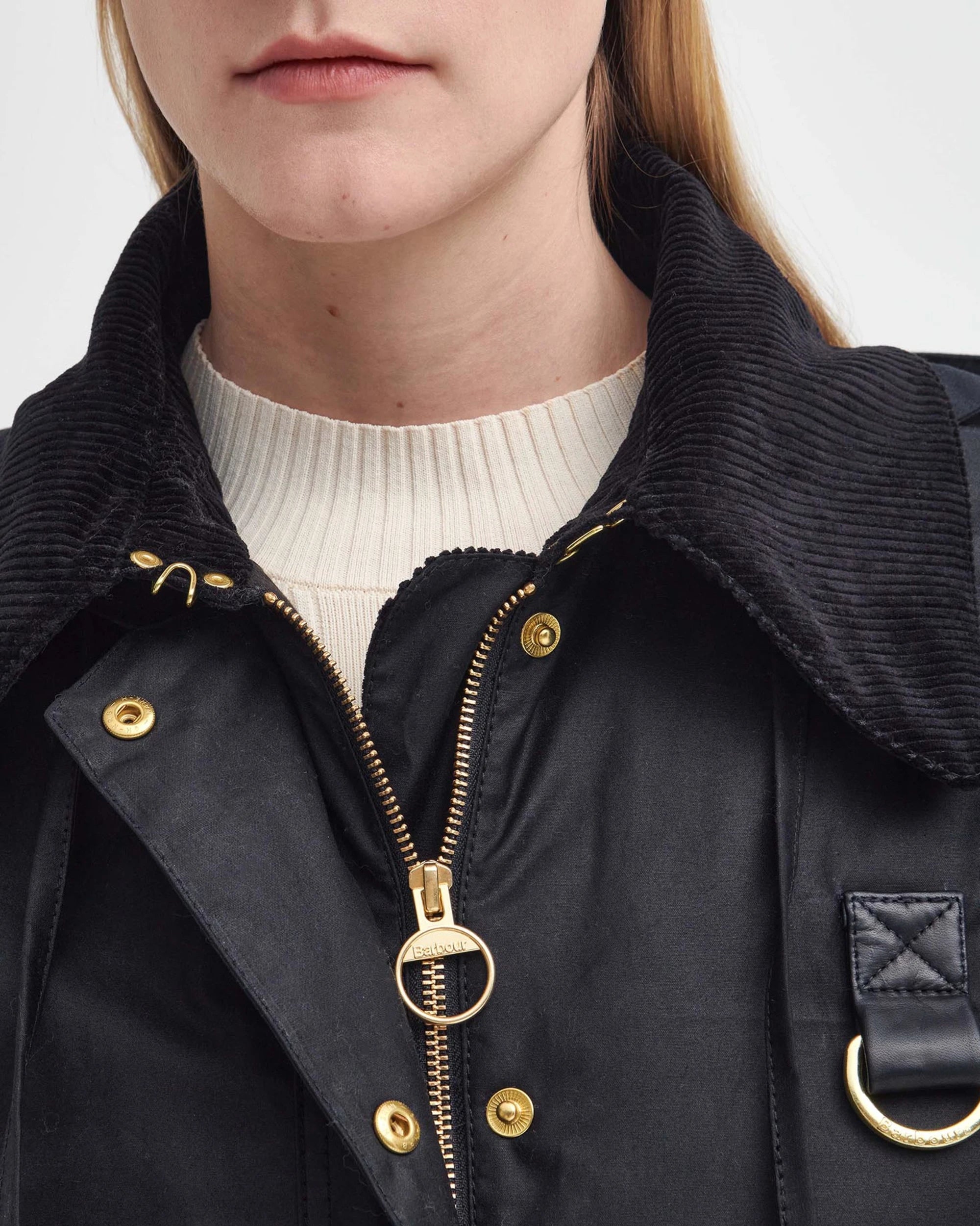 Reighton Wax AW25 Barbour - Black / Classic