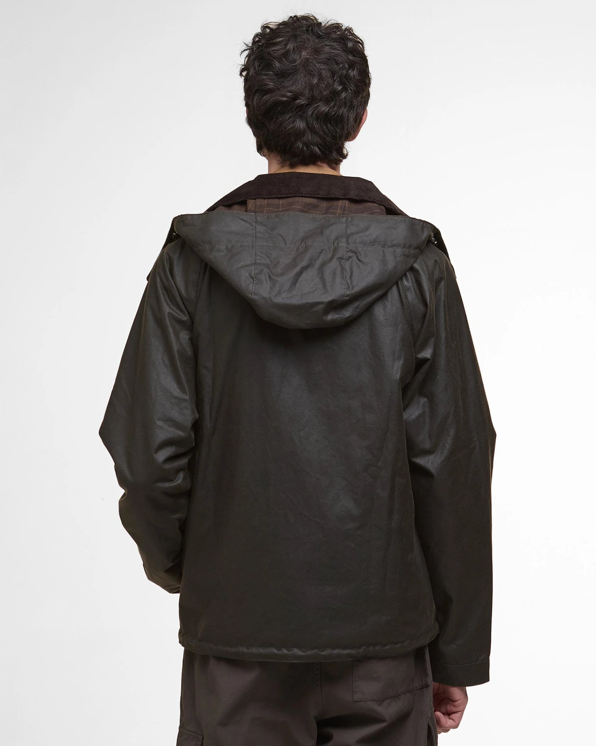 Re-Engineered Bardon Spey Wax Jacket AW25 Barbour - Olive