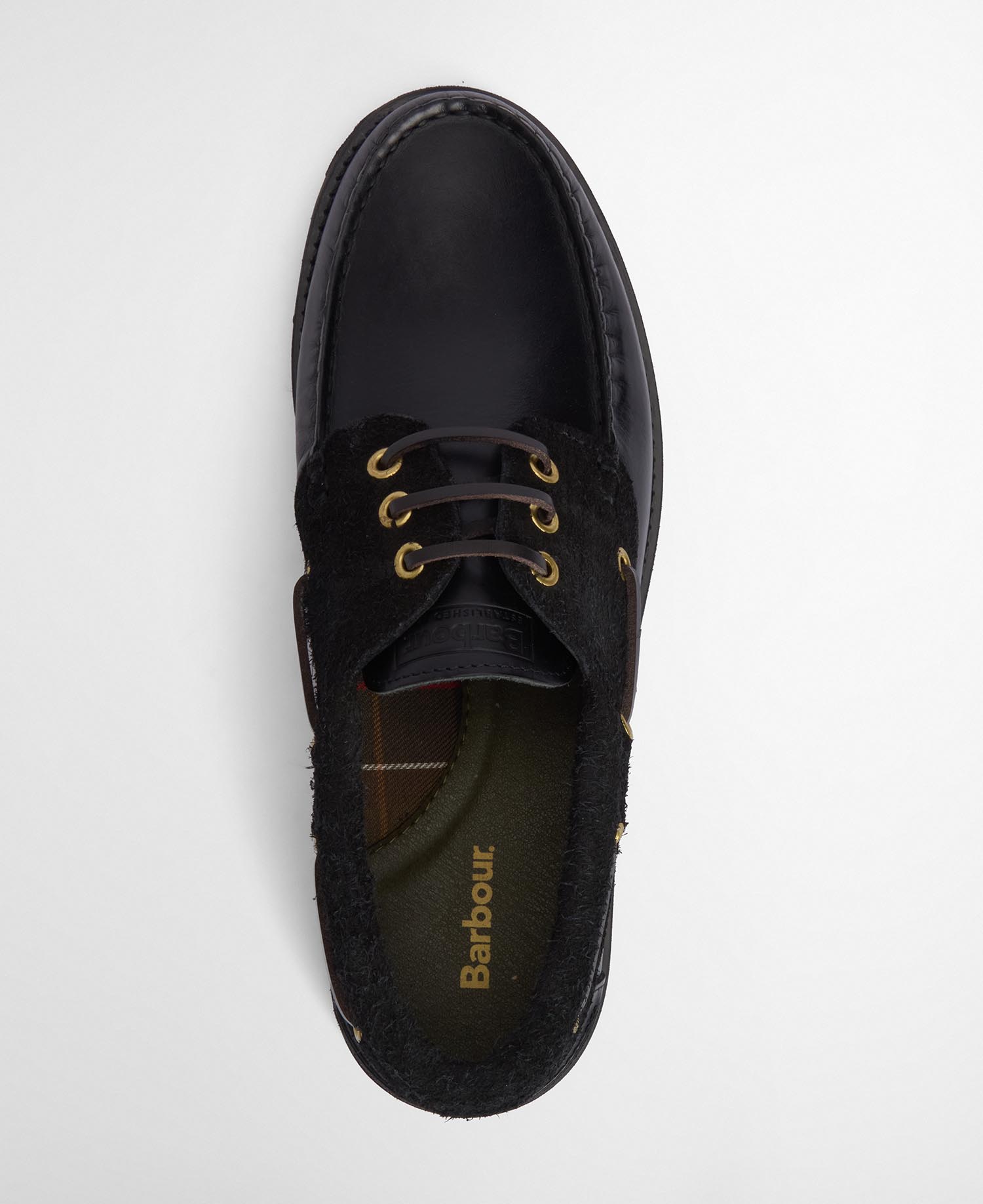 Deck Boat Shoes Barbour AW25 - Classic Black