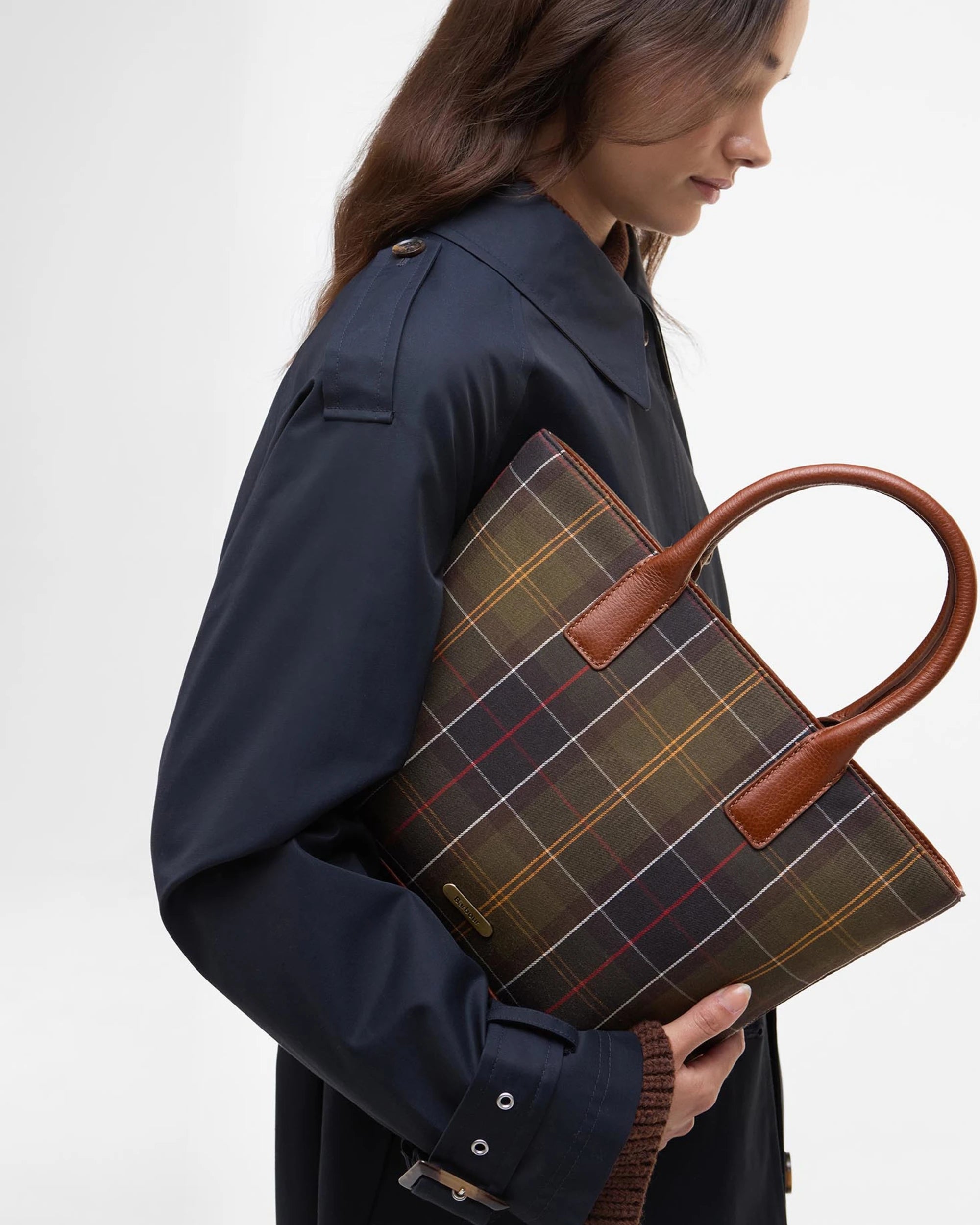 Birch Tartan Tote Bag AW25 Barbour - Classic Tartan