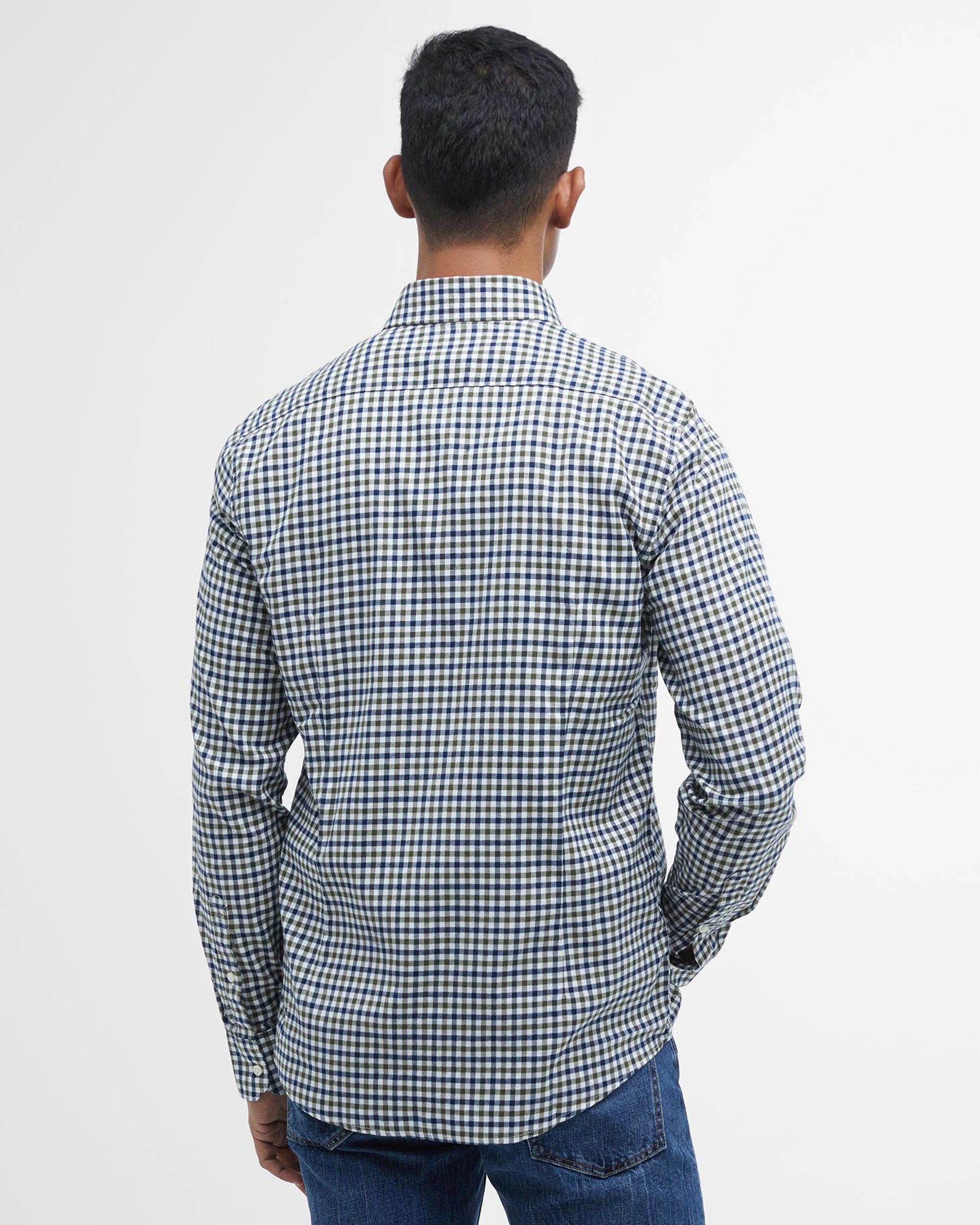Finkle Tailored Shirt AW25 Barbour - Olive