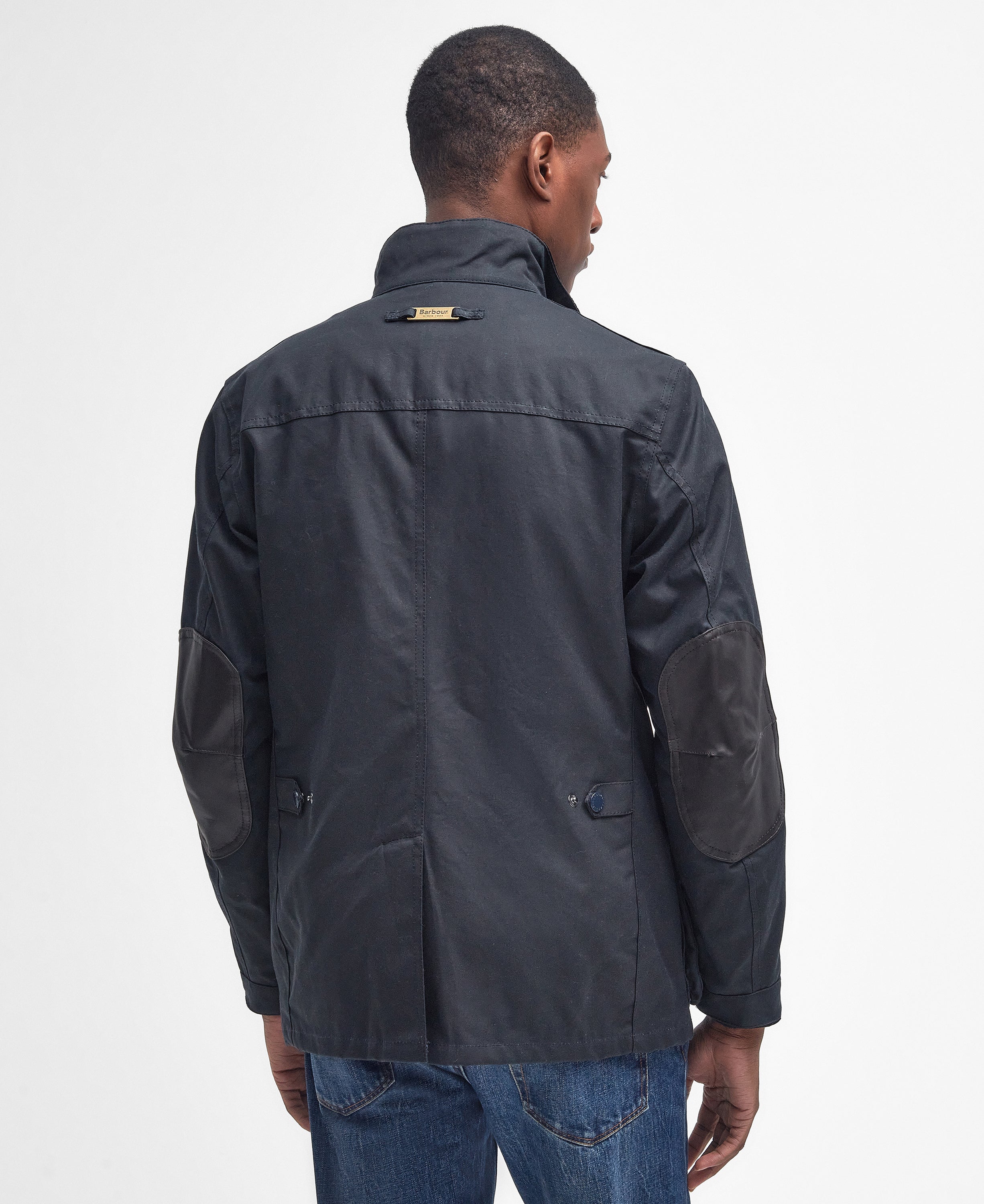 Ogston Wax Jacket AW25 Barbour - Black
