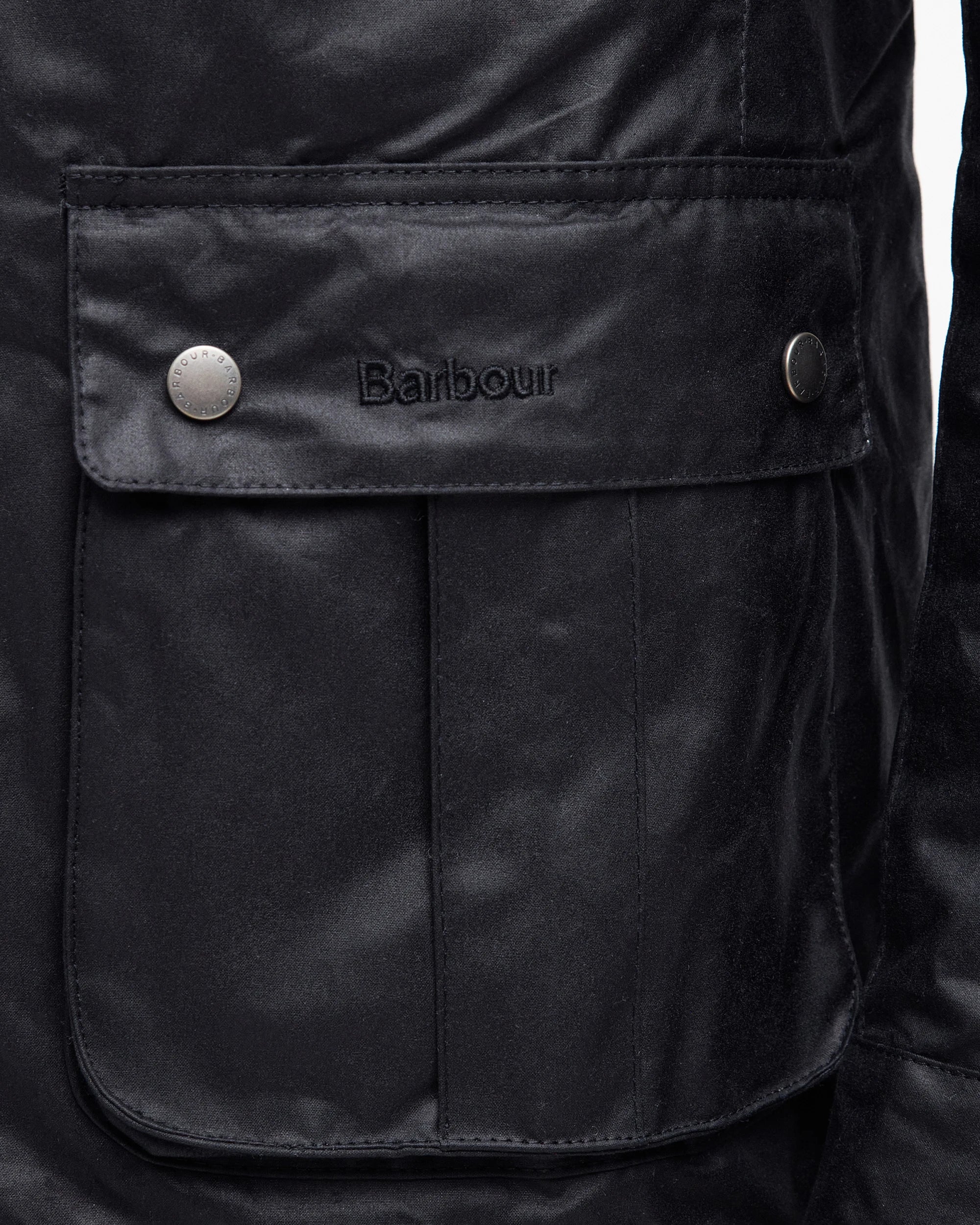 Duke Wax Jacket AW25 Barbour International - Black