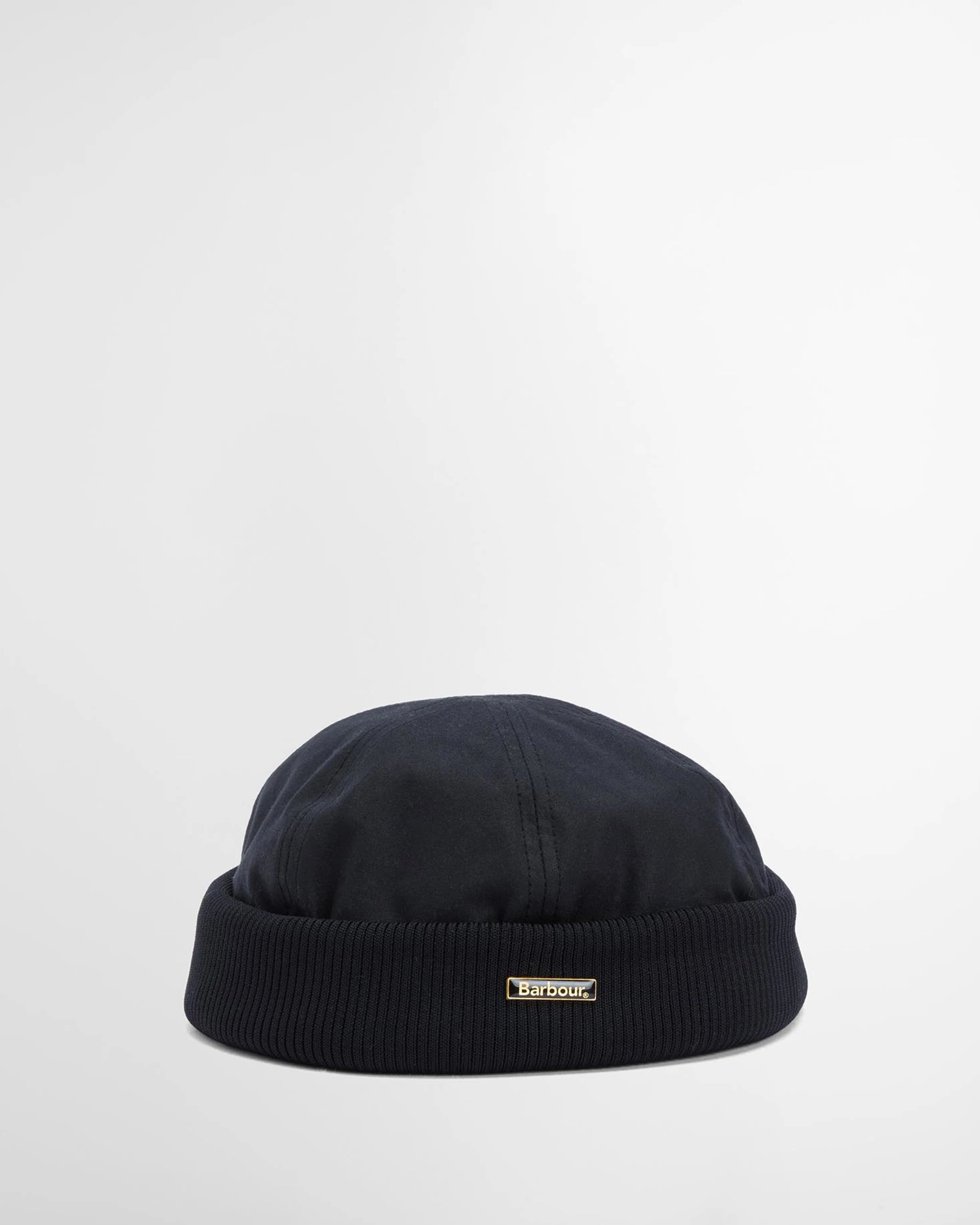Oakmoor Wax Docker Hat AW25 Barbour - Black