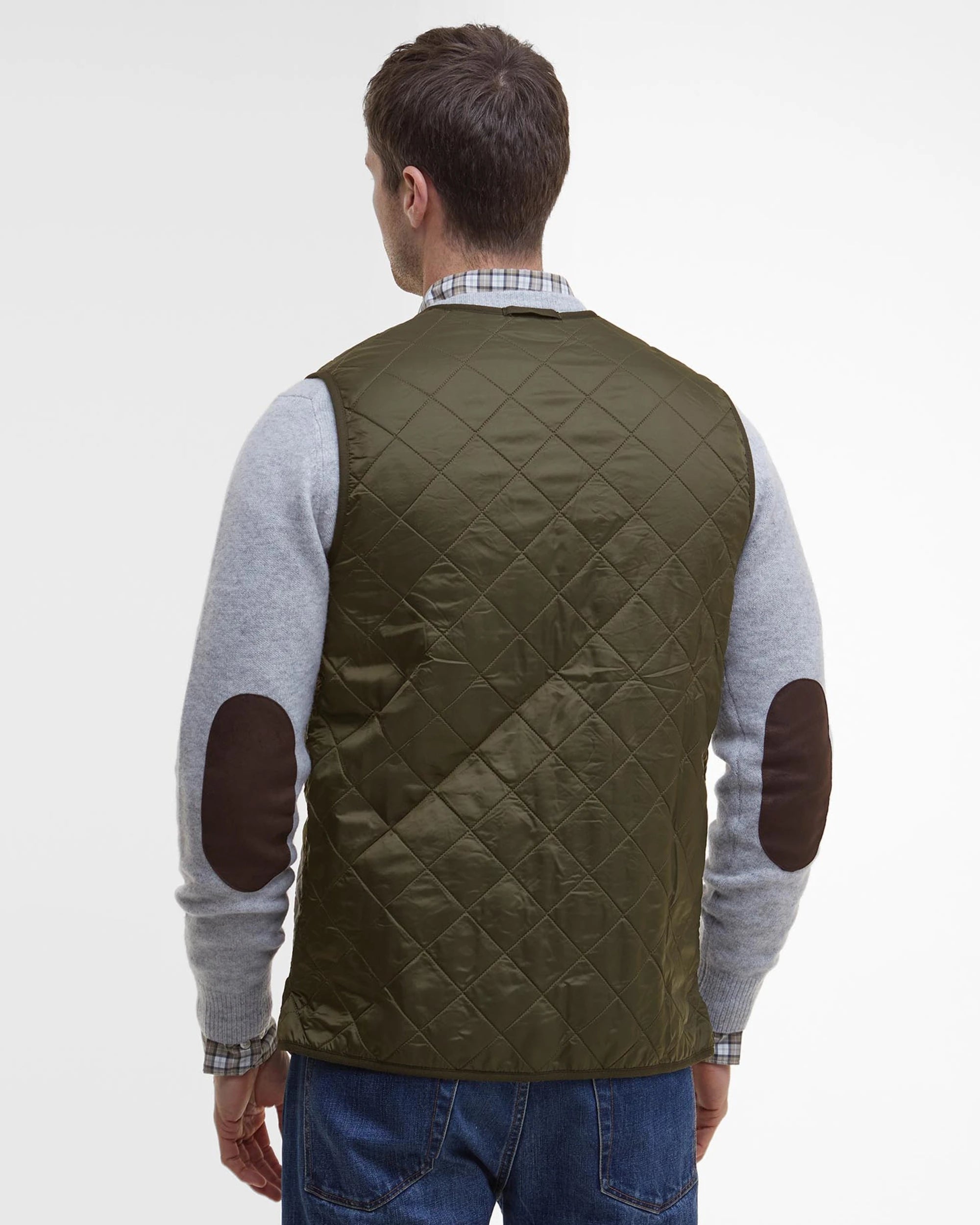 Polarquilt Waistcoat Zip Liner AW25 Barbour - Olive