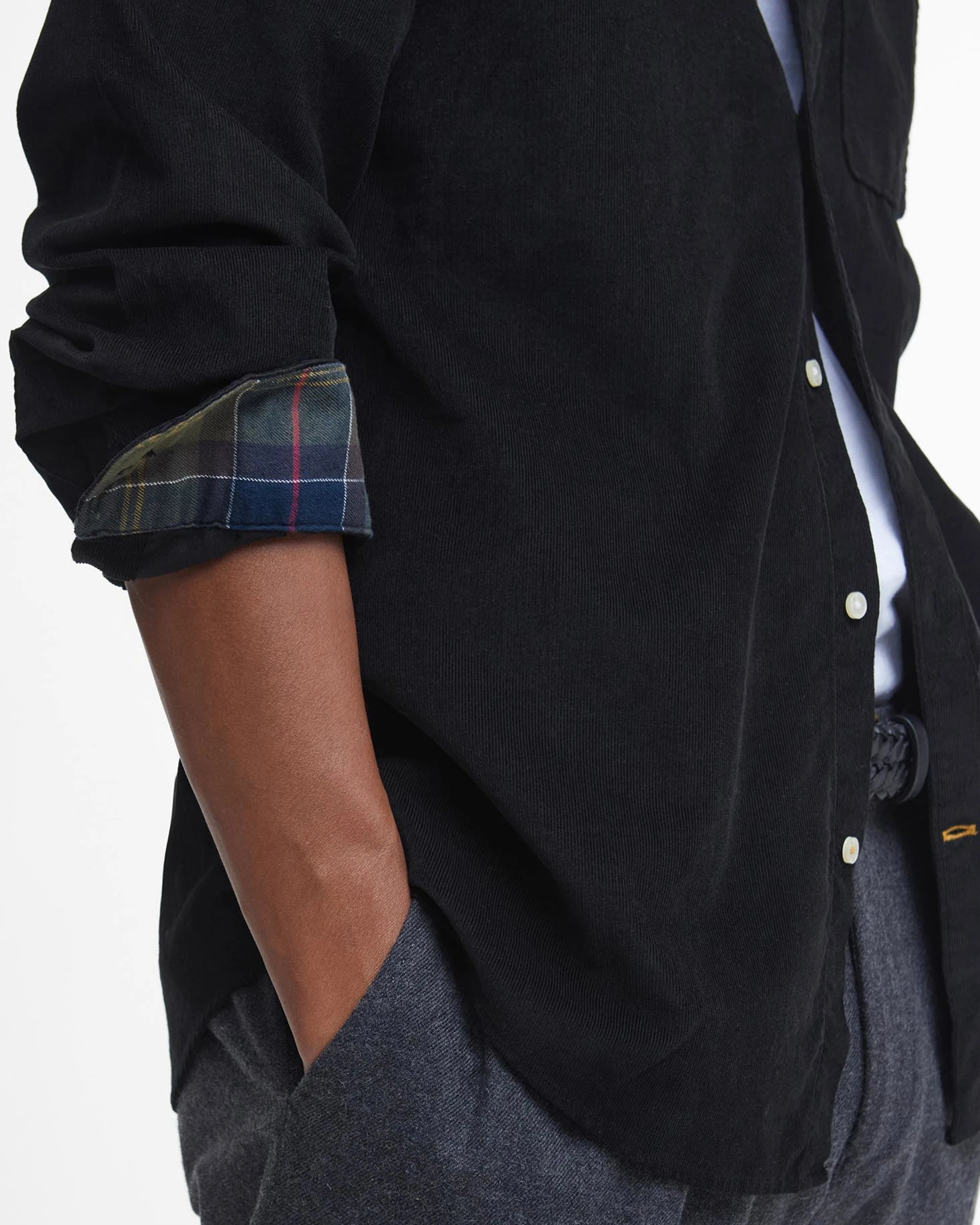 Ramsey Tailored Shirt AW25 Barbour - Black