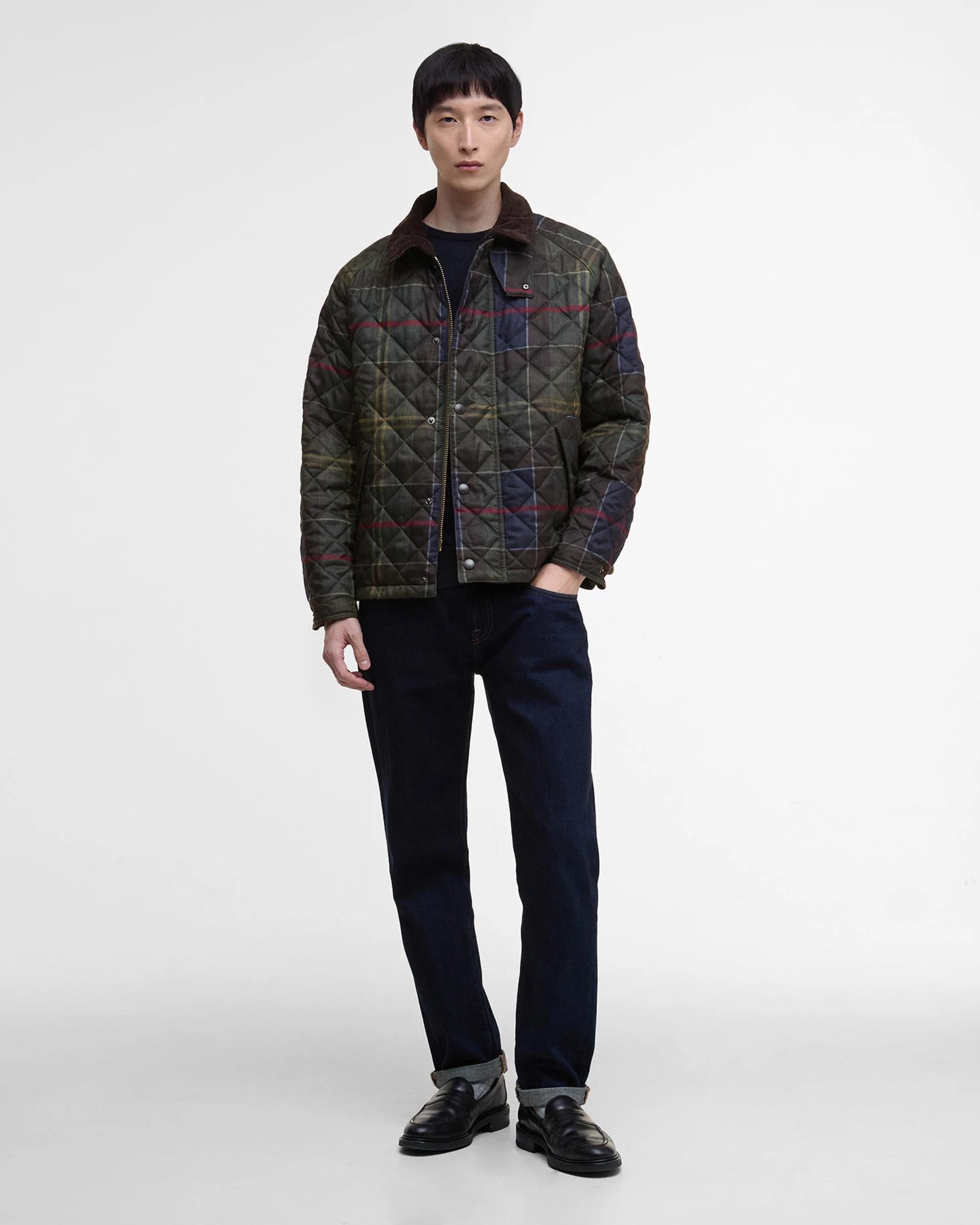 Tartan Transport Quilt Jacket AW25 Barbour - Classic Tartan