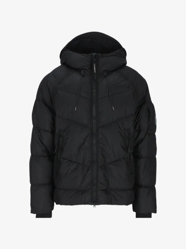 C.P. Company – T-Flatt Padded Goggle Jacket – Black
