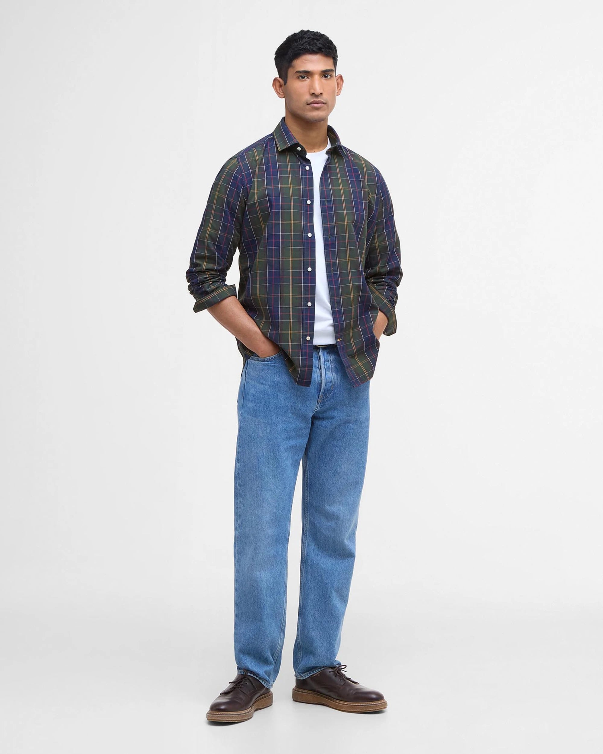 Kenton Checked Tailored Shirt AW25 Barbour - Classic Tartan
