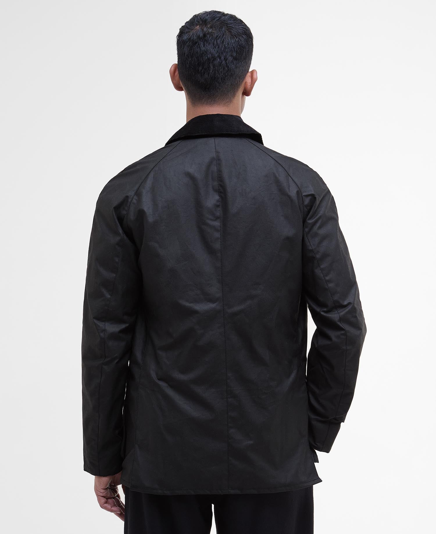 Ashby Wax Jacket AW25 Barbour - Black / Classic