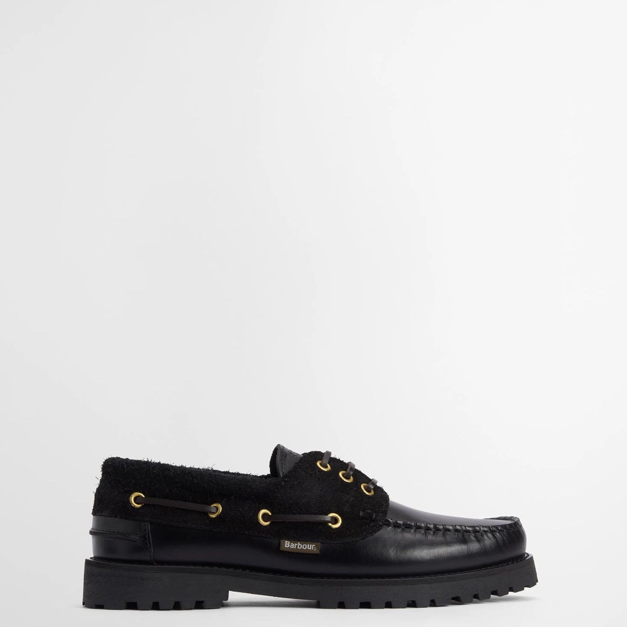Deck Boat Shoes Barbour AW25 - Classic Black