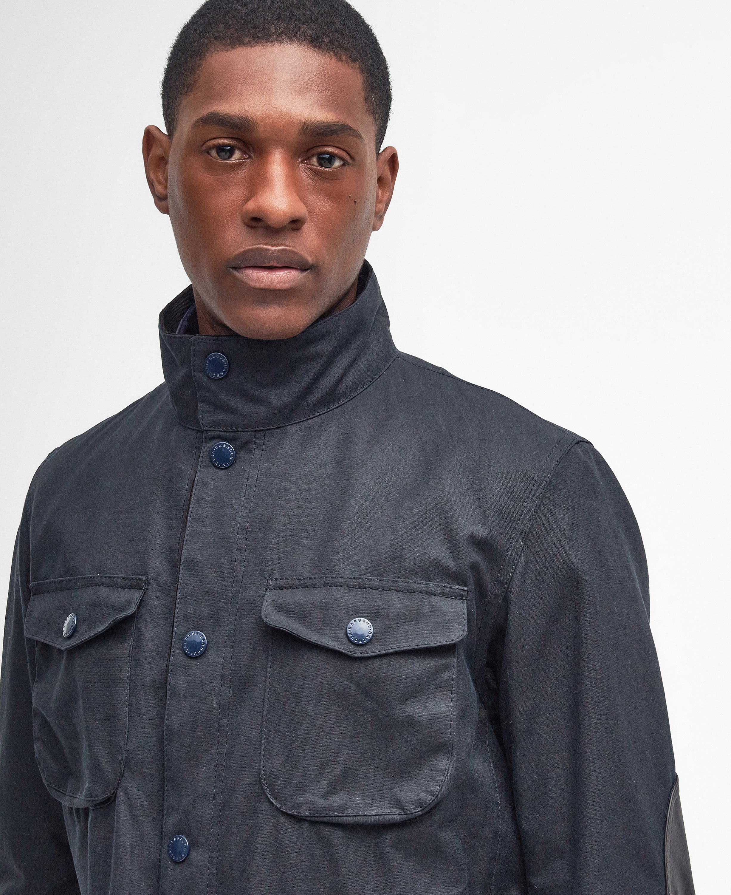 Ogston Wax Jacket AW25 Barbour - Black