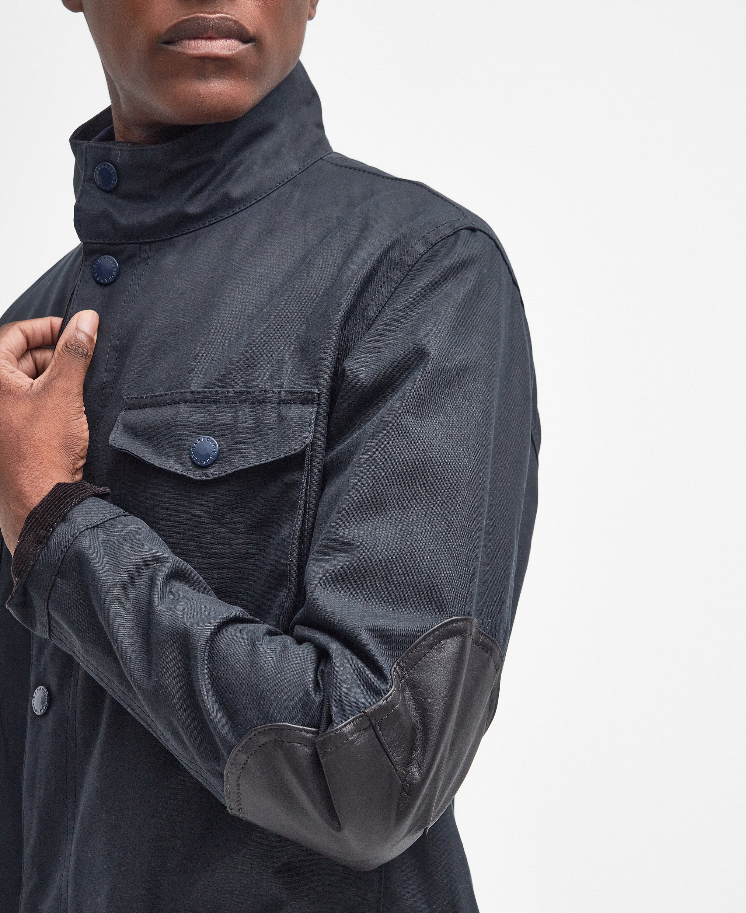 Ogston Wax Jacket AW25 Barbour - Black