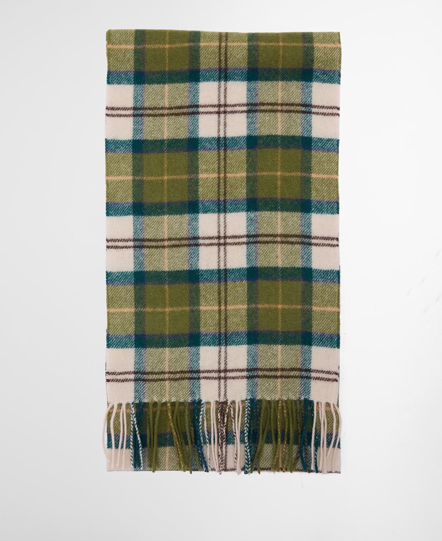 Tartan Lambswool Scarf AW25 Barbour - Ancient