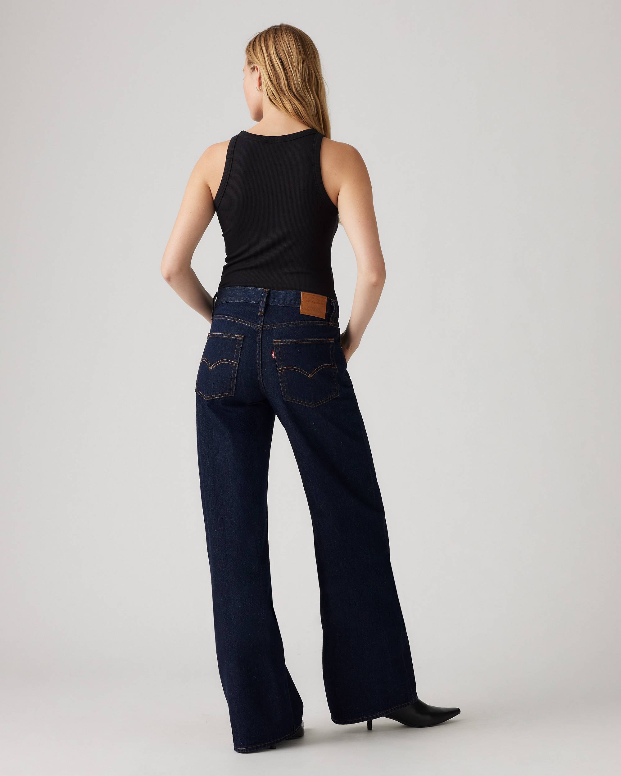 Levi's Donna Jeans XL Straight - Dream Nice Dreams / Blu