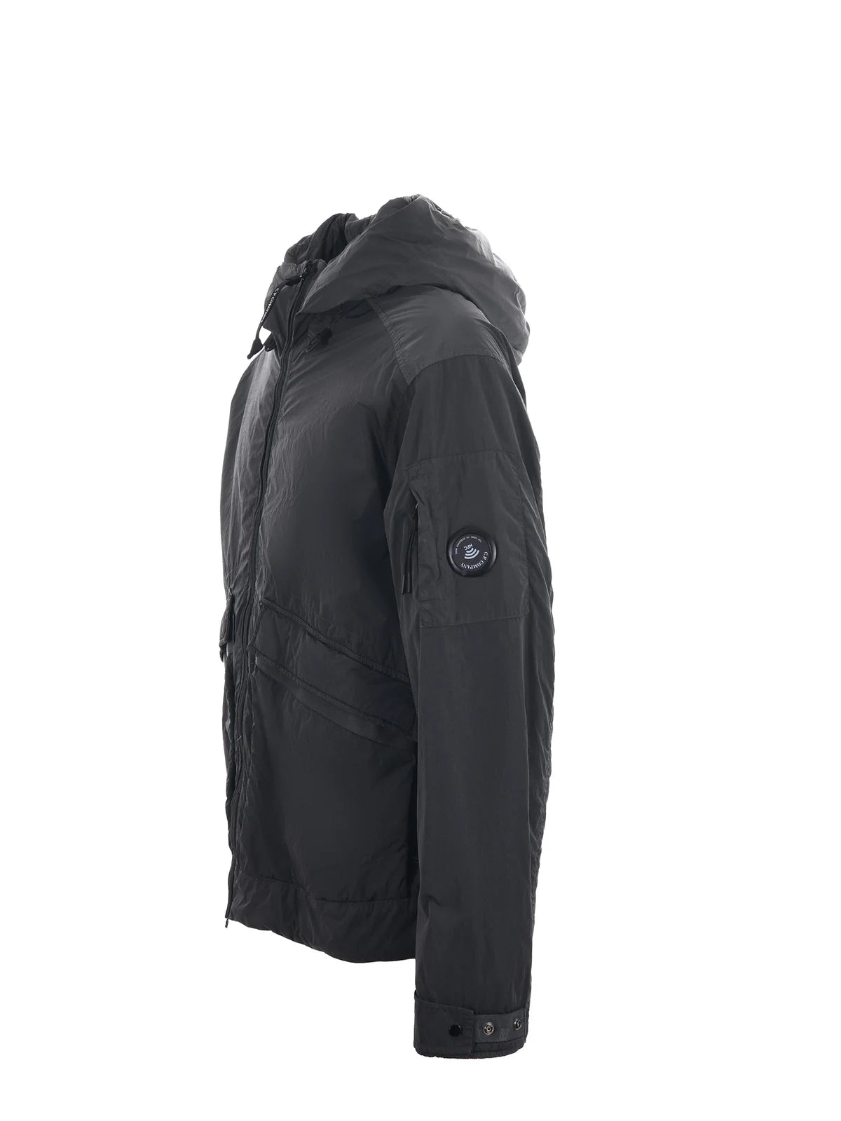 C.P. Company – Heavy Chrome-R Padded Goggle Jacket – Black