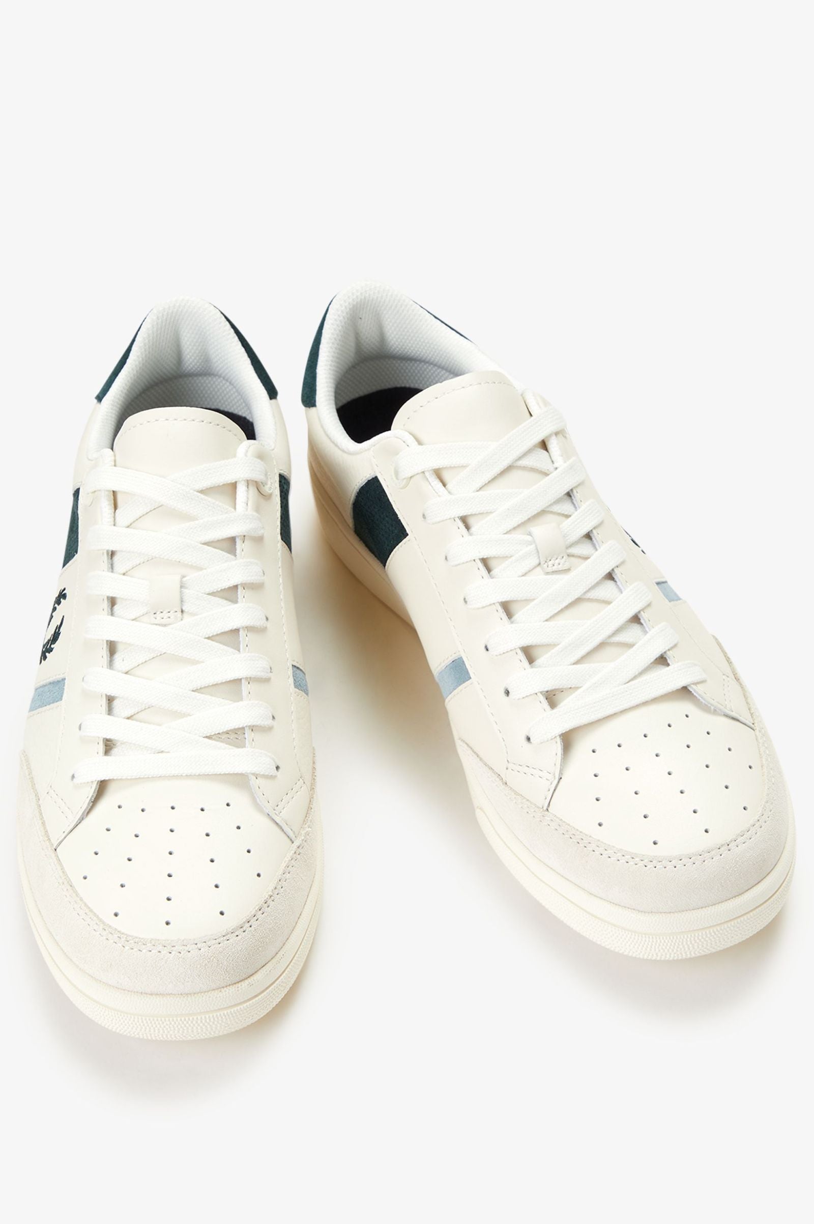 Fred Perry B725 Leather/ Suede - Ecru