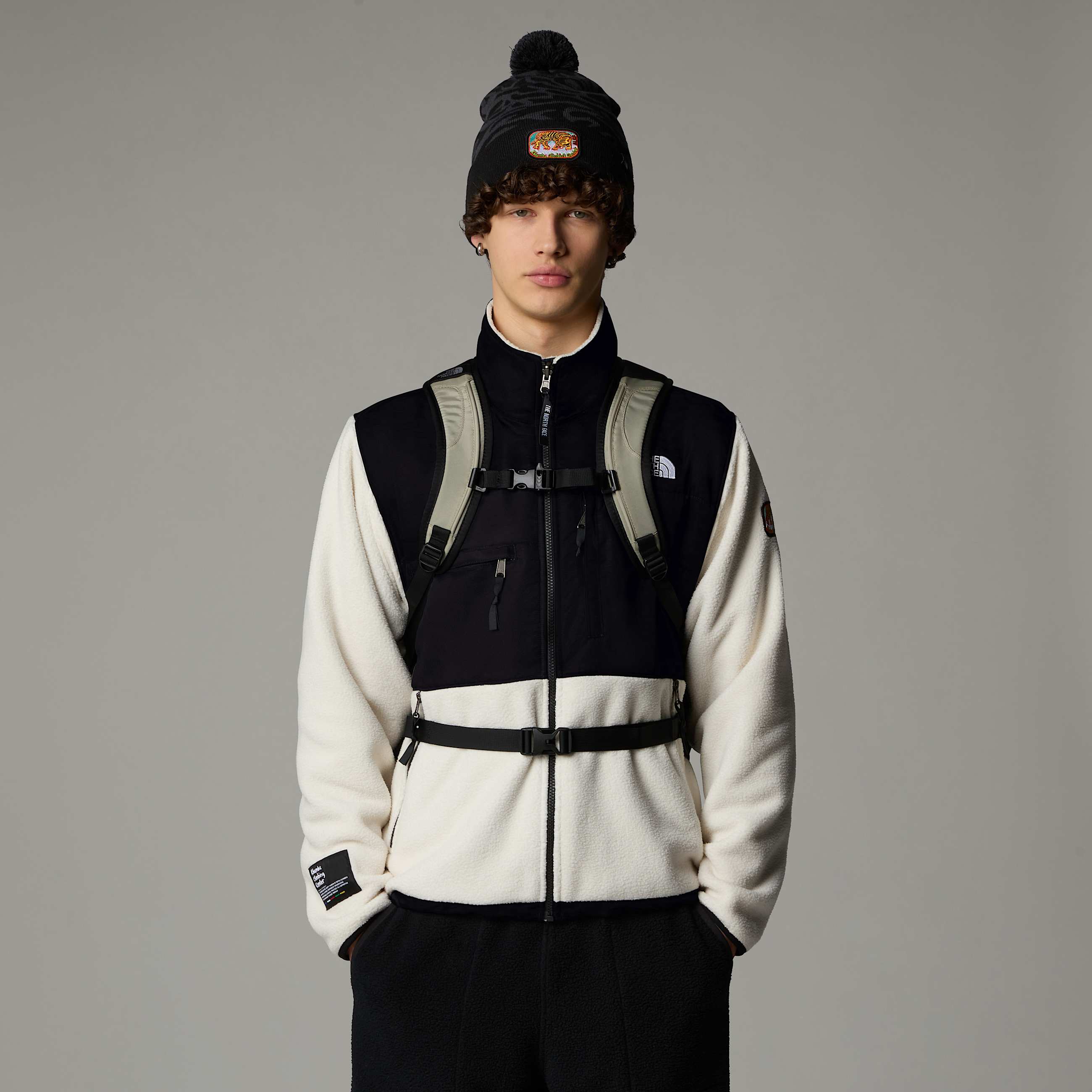 Borealis Classic Backpack The North Face - Clay Grey-TNF Black
