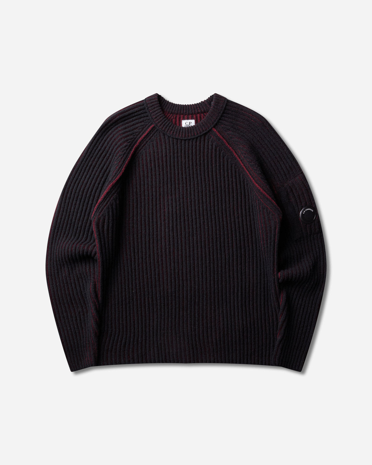 C.P. Company Knitwear Crew Neck in Fleece Knit Andorra