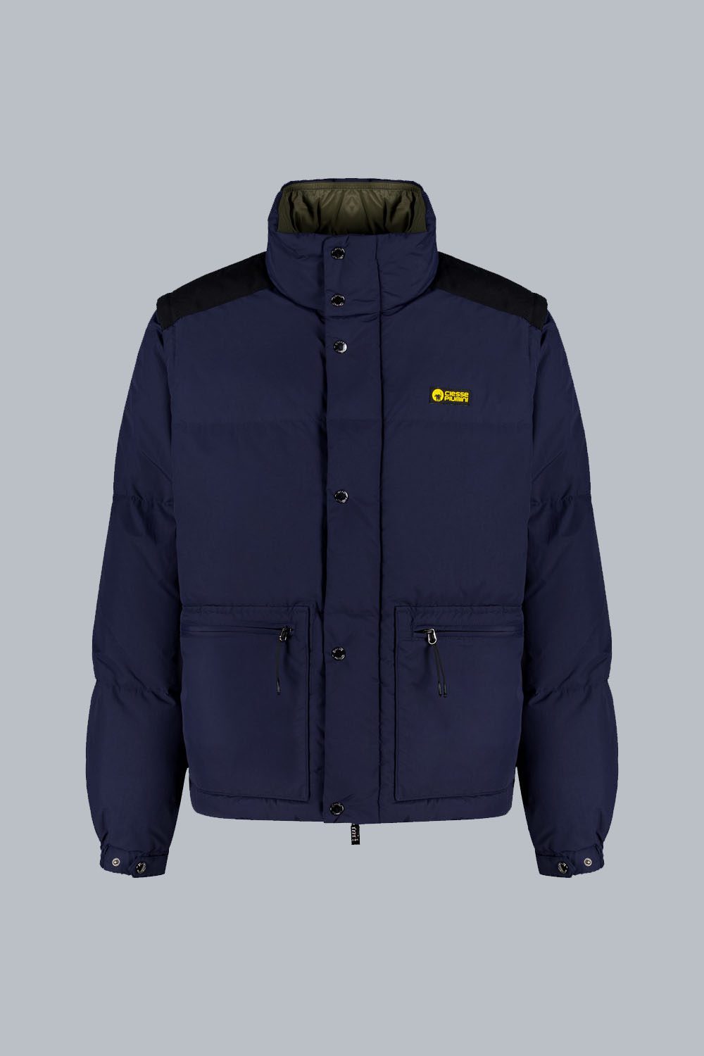 DAKOTA – PIUMINO UNISEX CON MANICHE STACCABILI - CIESSE PIUMINI HERITAGE - NAVY