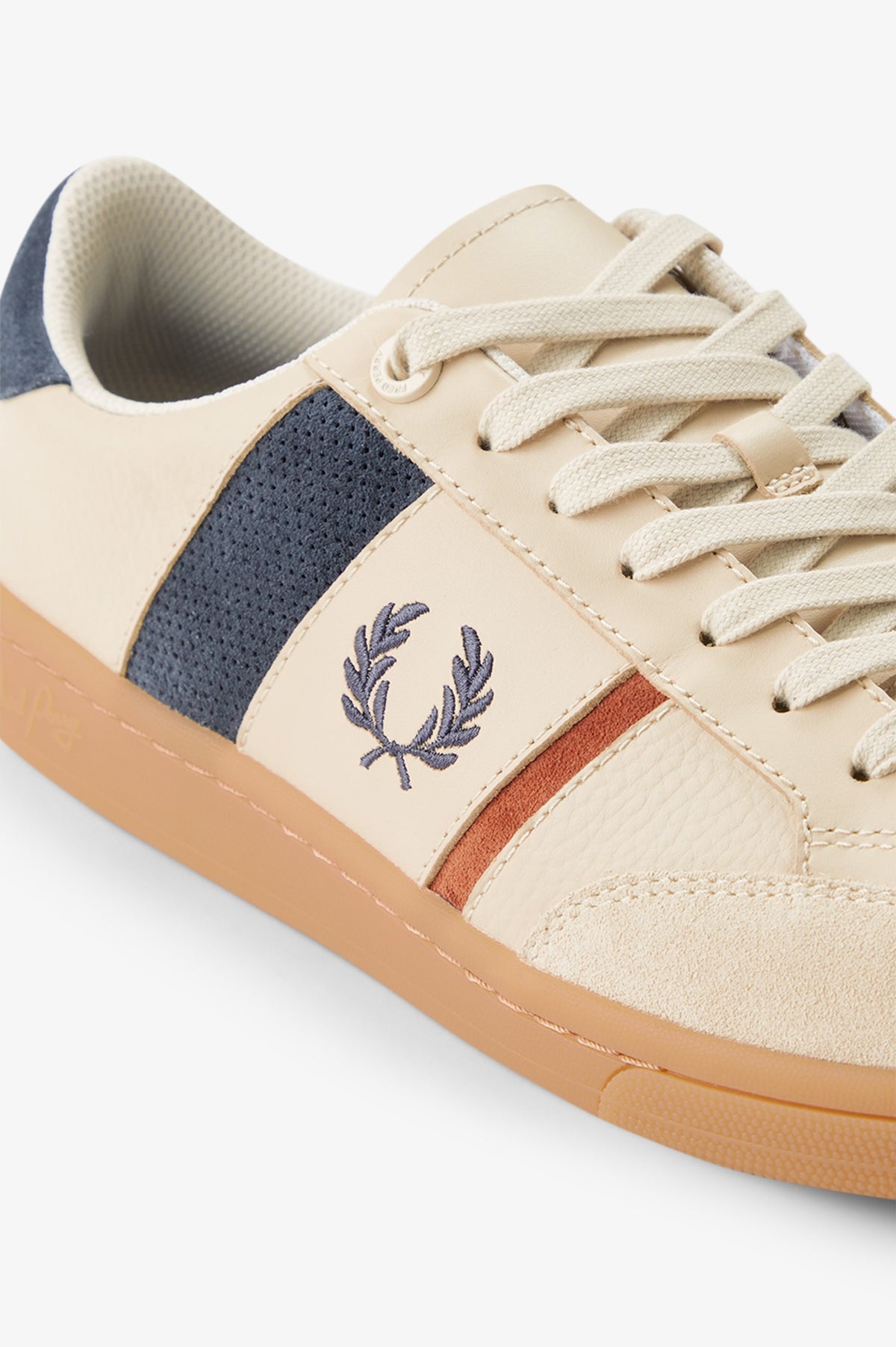 Fred Perry B725 Leather/Suede Oatmeal
