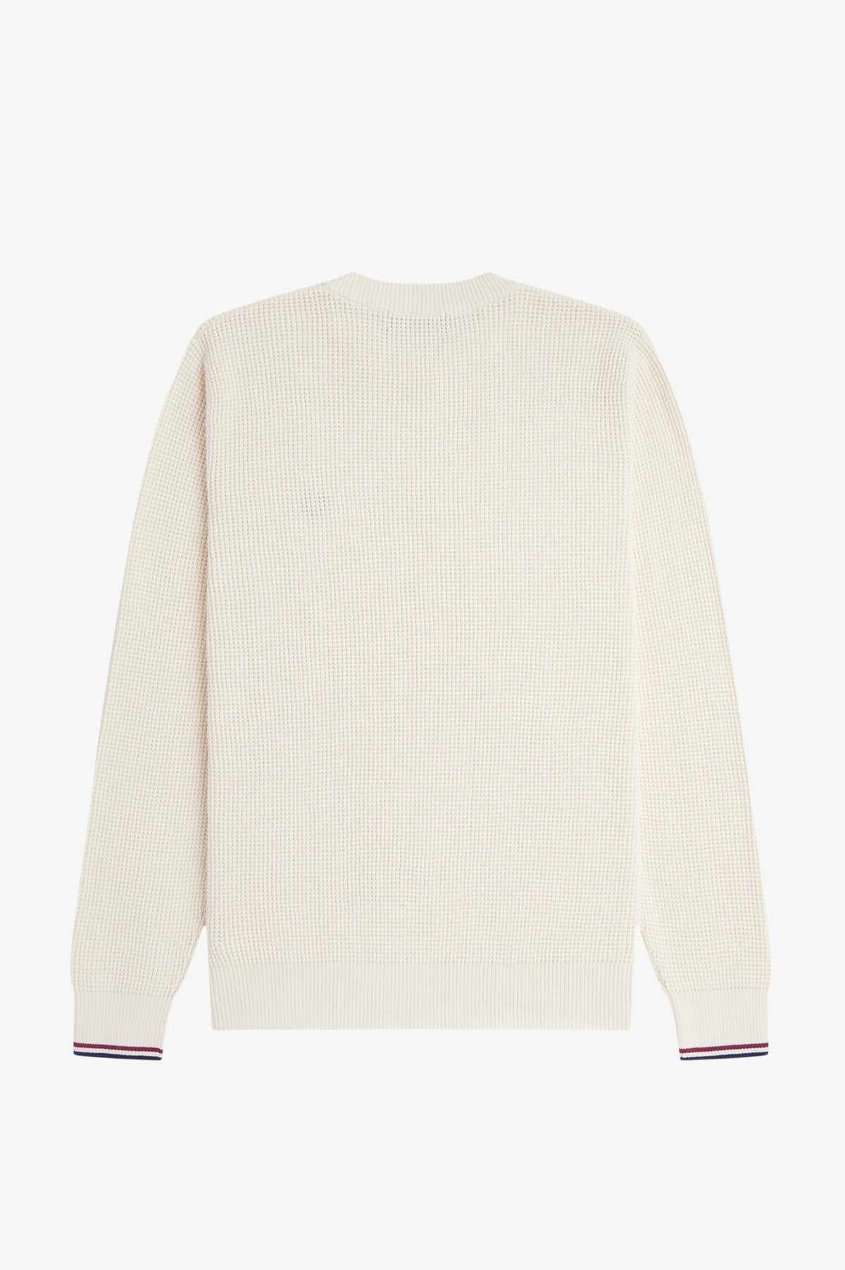 Fred Perry Waffle Stitch Jumper Ecru