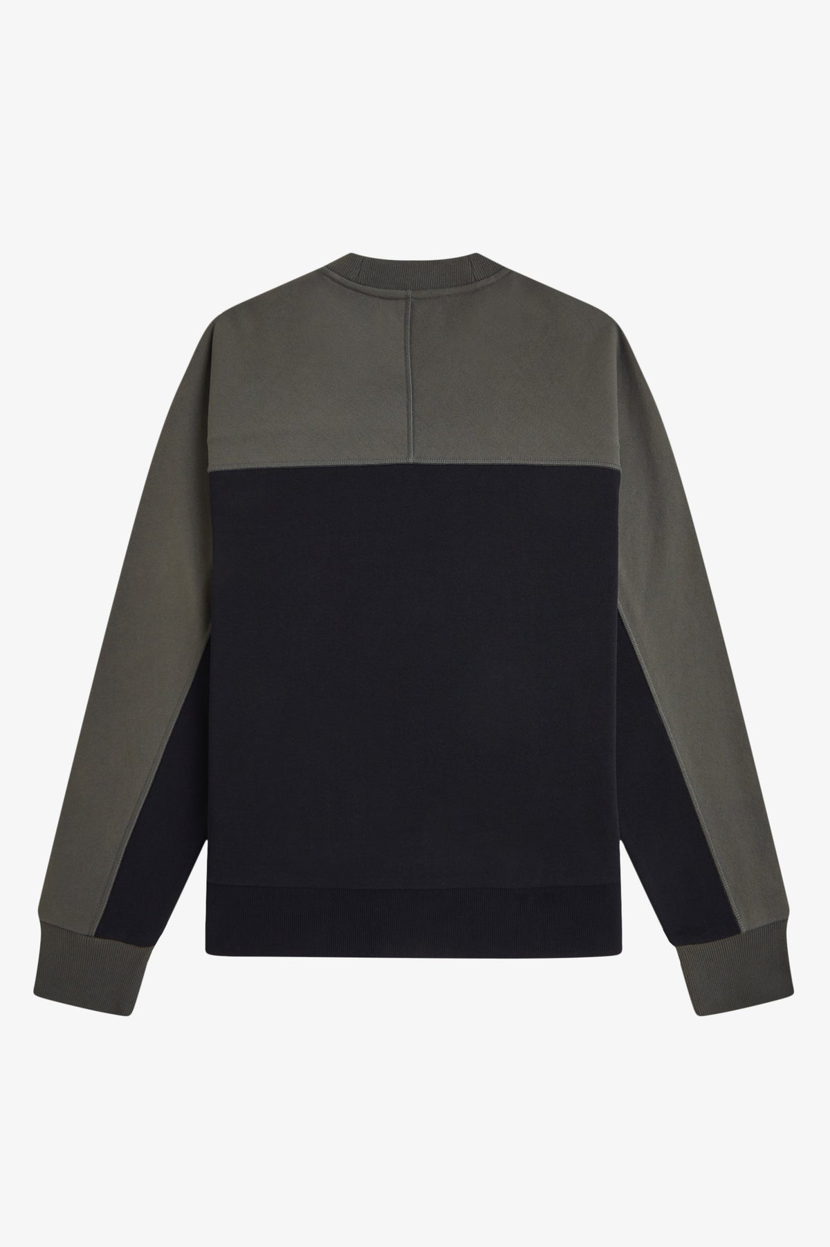 Fred Perry Colour Block Sweatshirt Black
