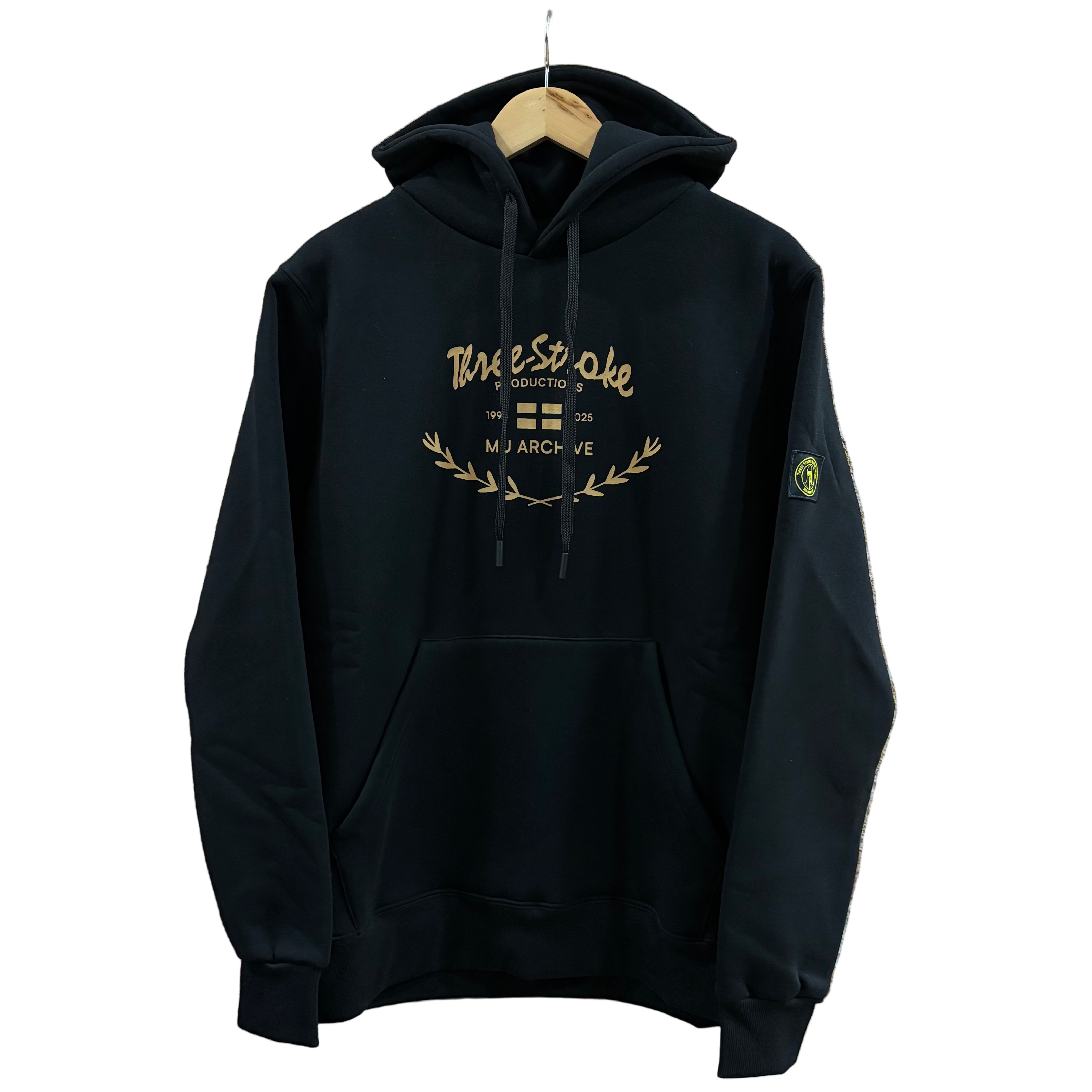 Celebration Hoodie MU 002C Three-Stroke AW25 - Black