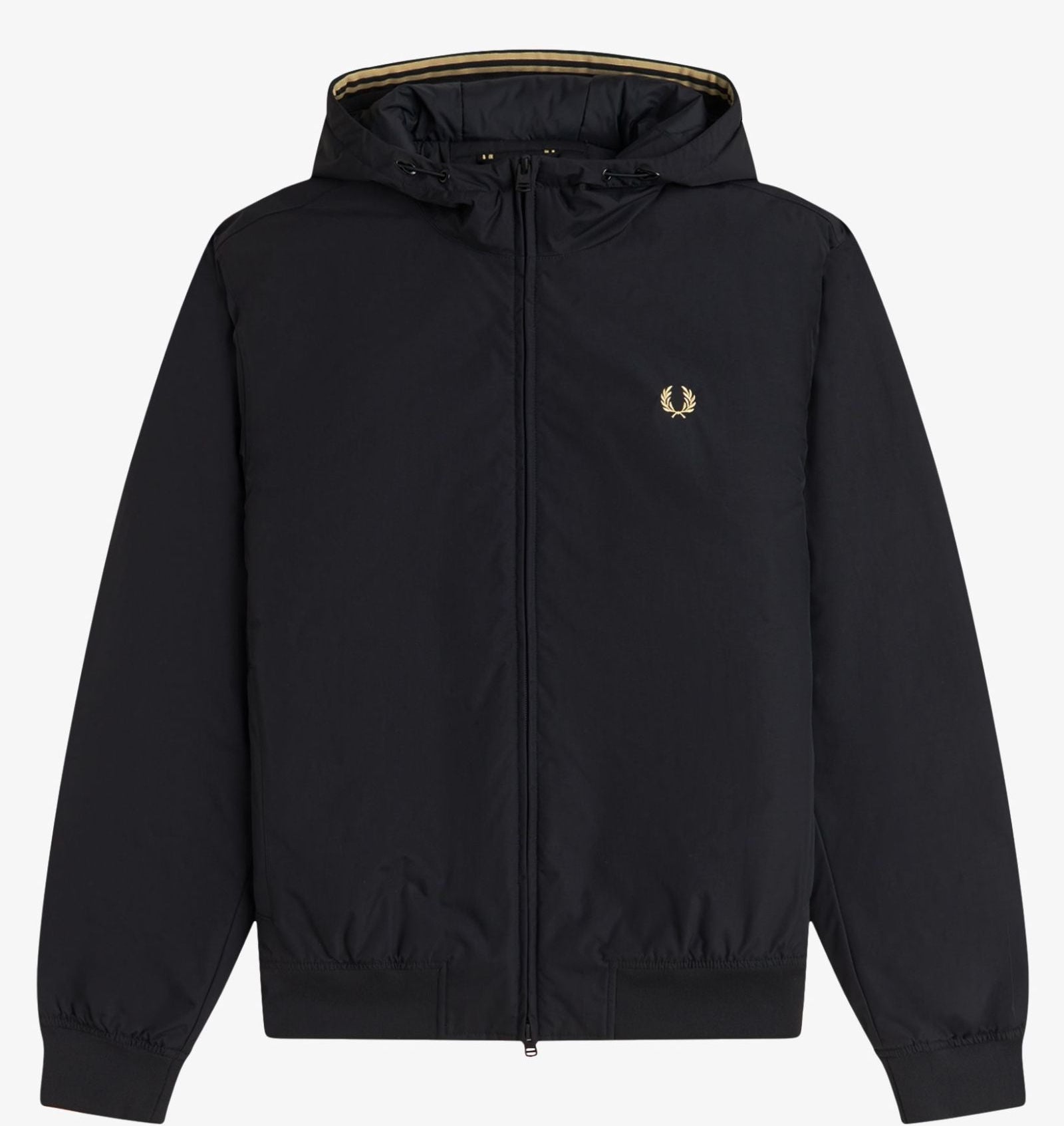 Hooded Brentham Jacket Fred Perry AW25 - Black