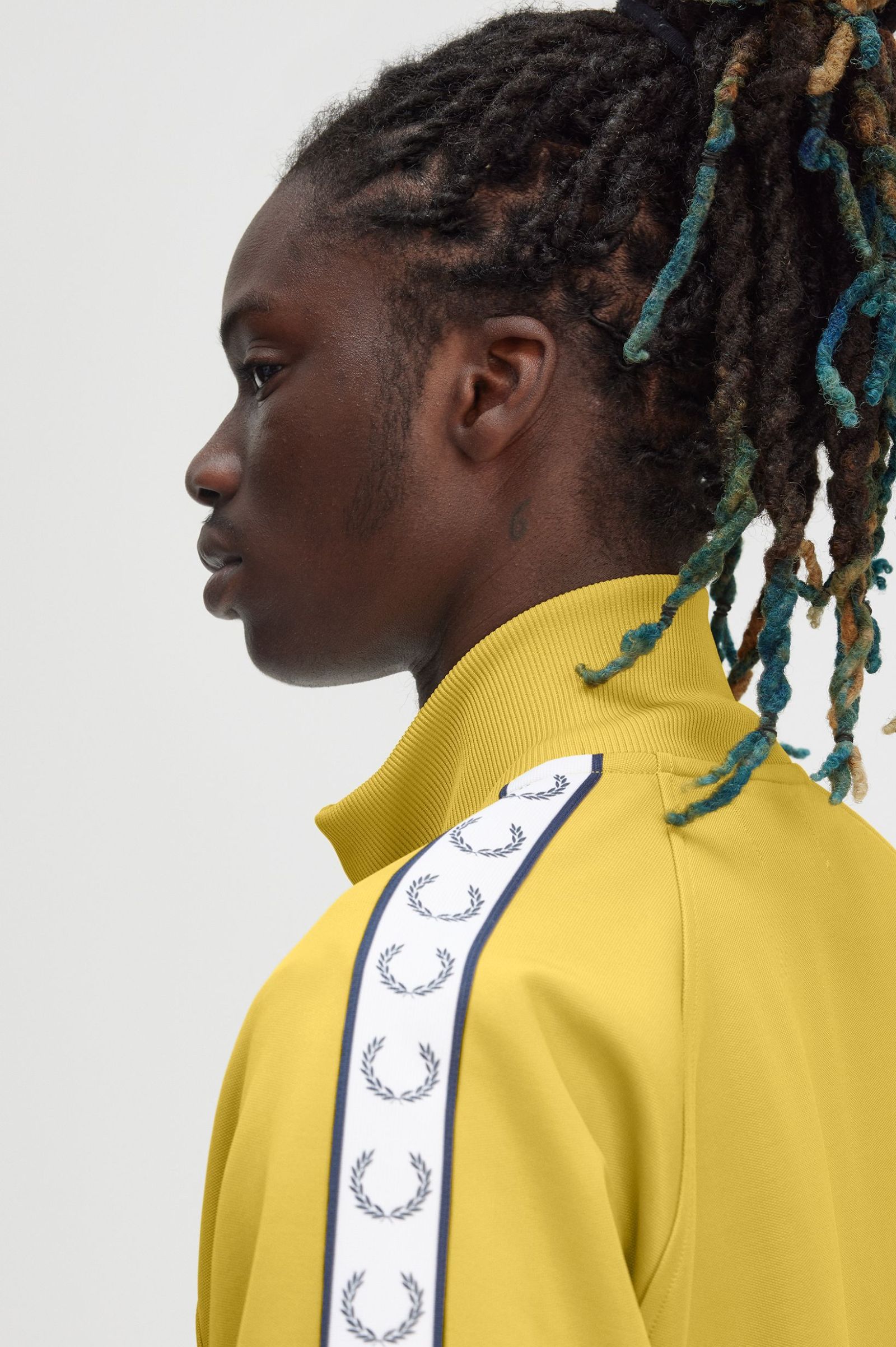 Taped Track Jacket Fred Perry - Honeycomb