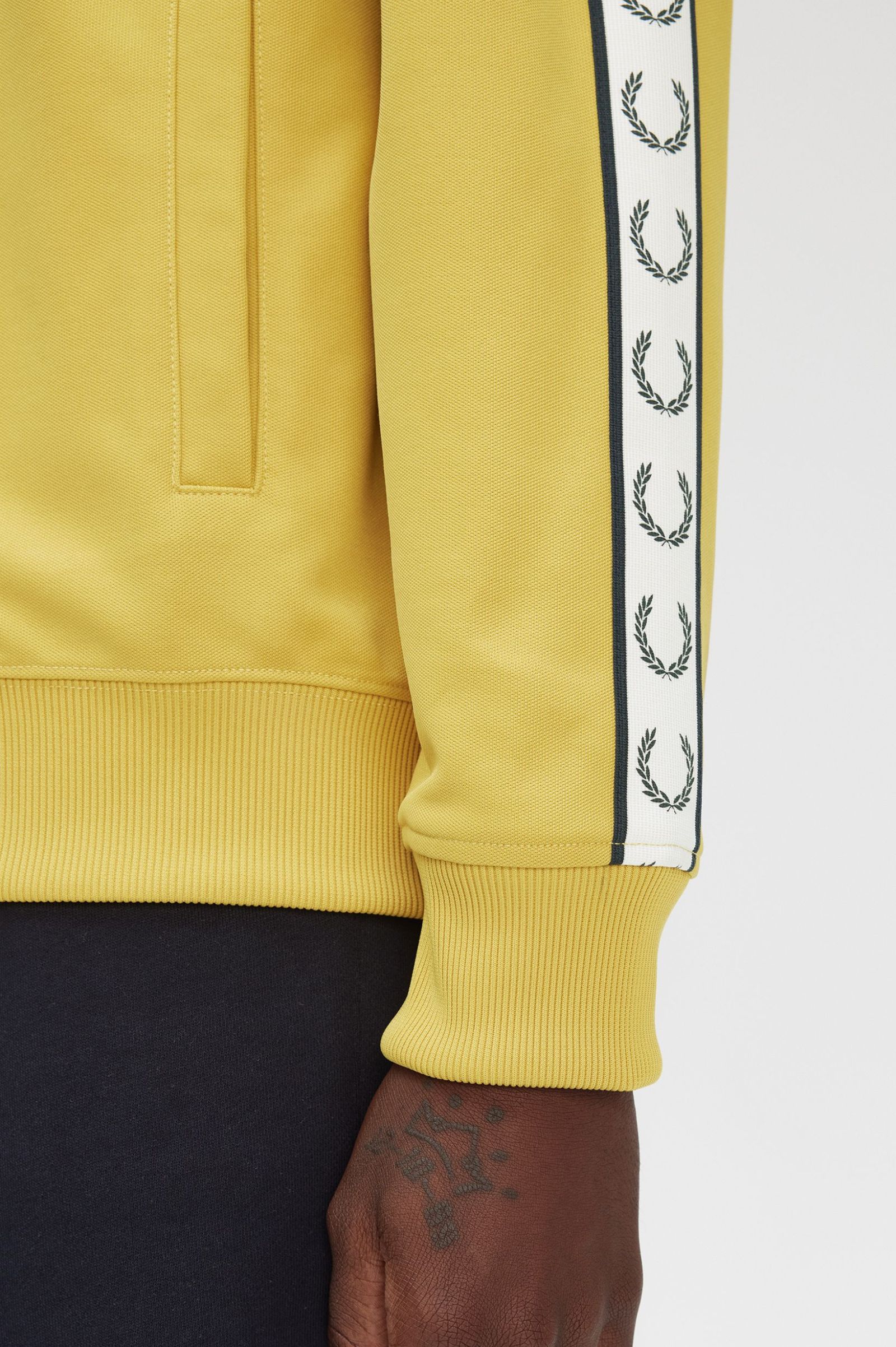 Taped Track Jacket Fred Perry - Honeycomb