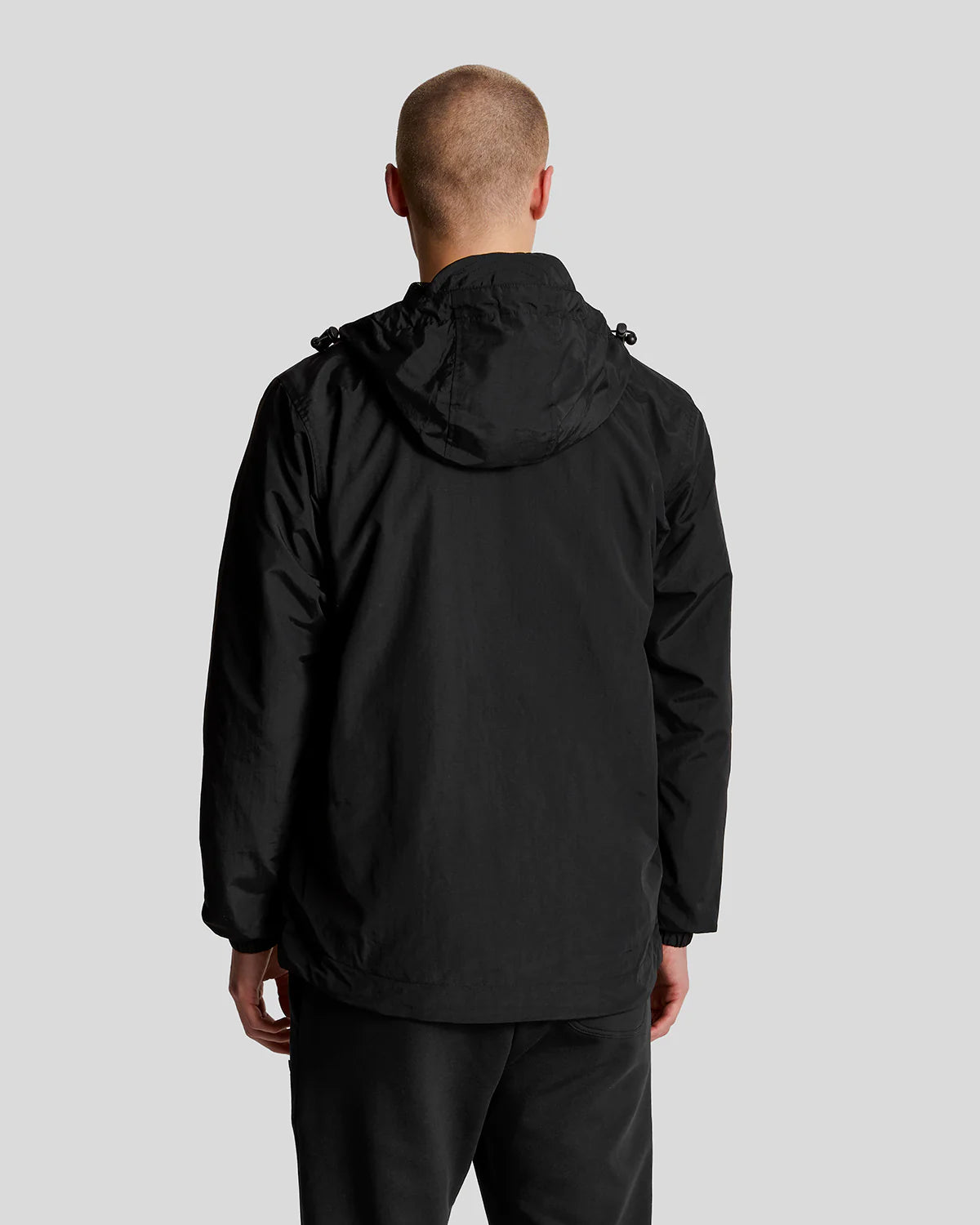 Zip Through Hooded Jacket Lyle & Scott - Black