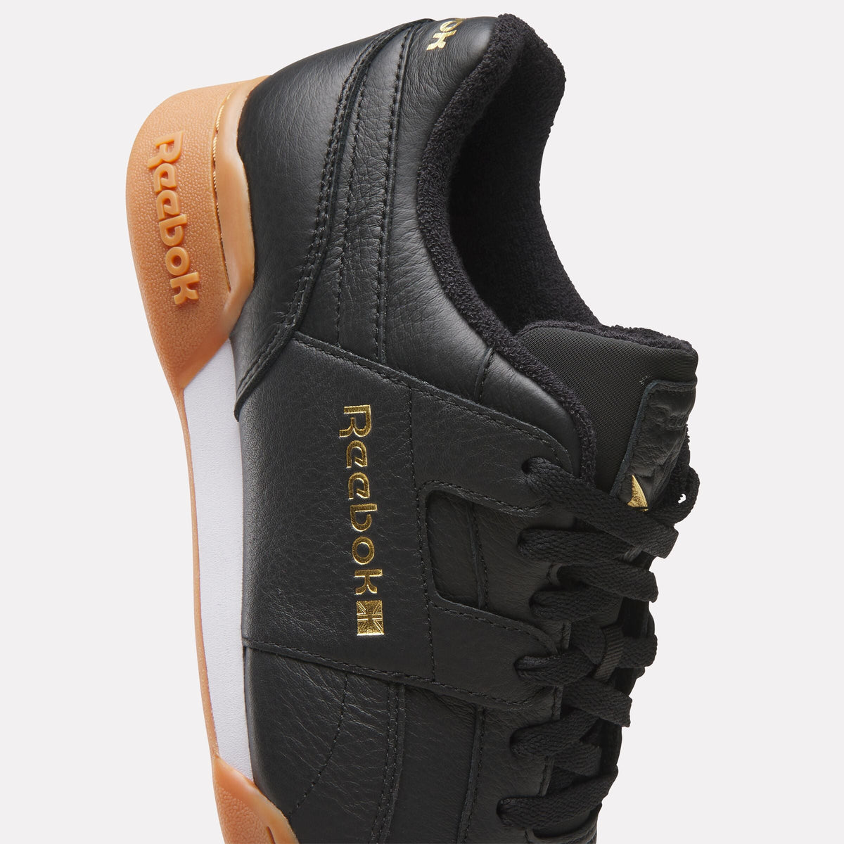 Reebok Workout Plus nera oro - foto 5