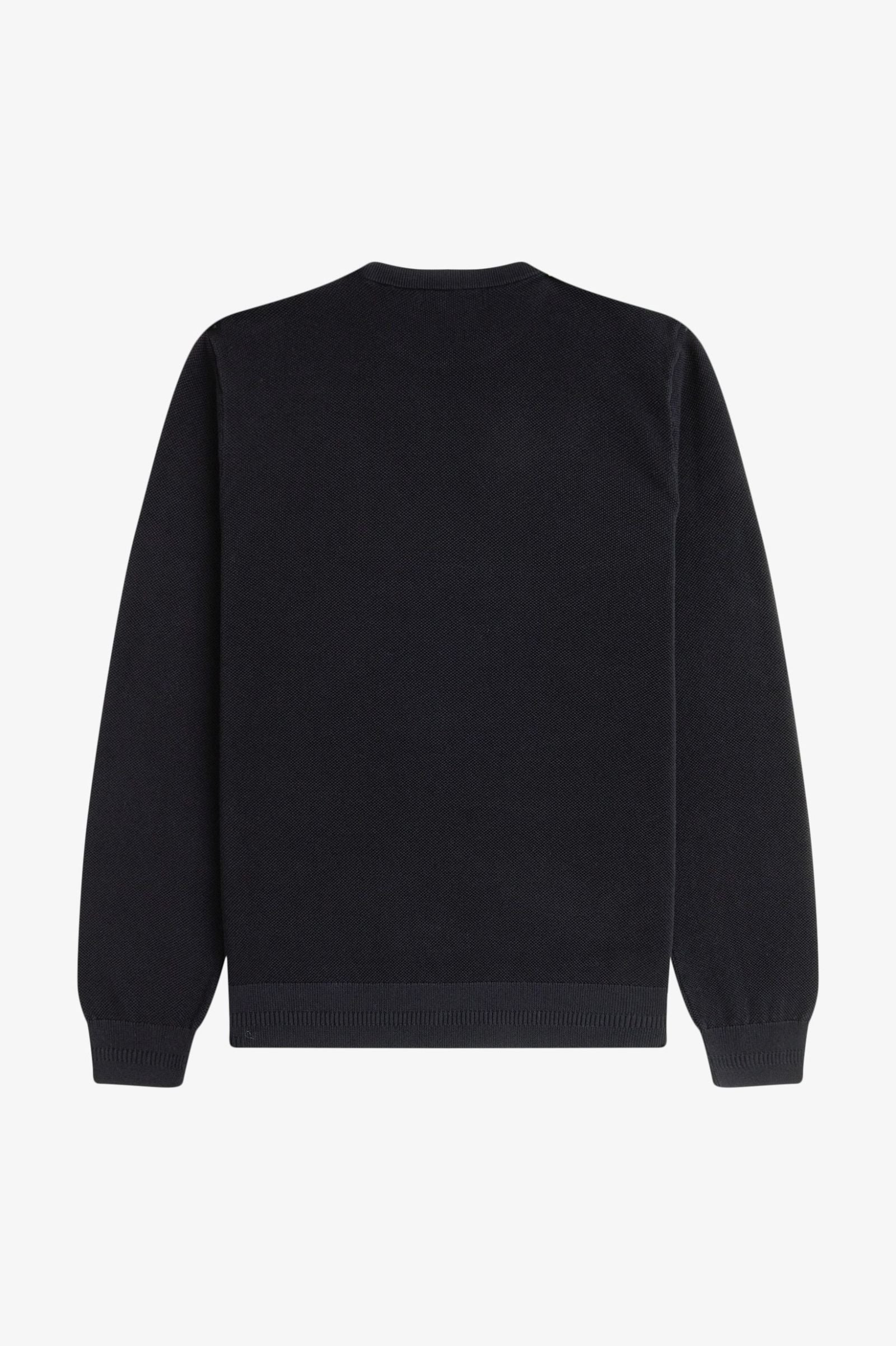 Pique Stitch Jumper Fred Perry AW25 - Black