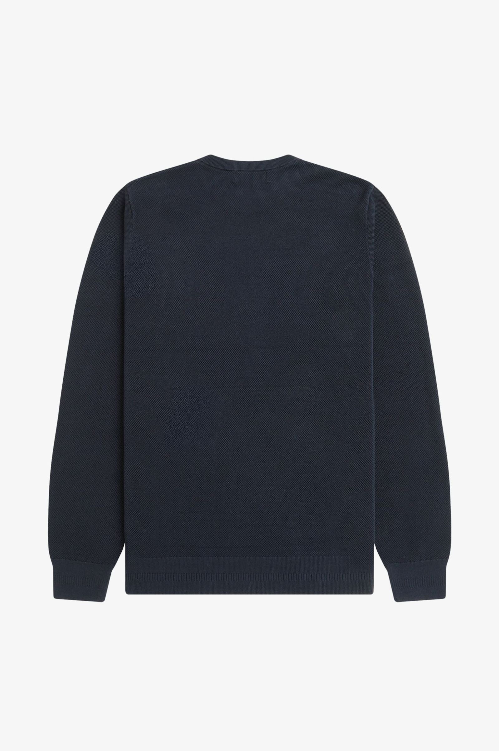 Pique Stitch Jumper Fred Perry AW25 - Navy