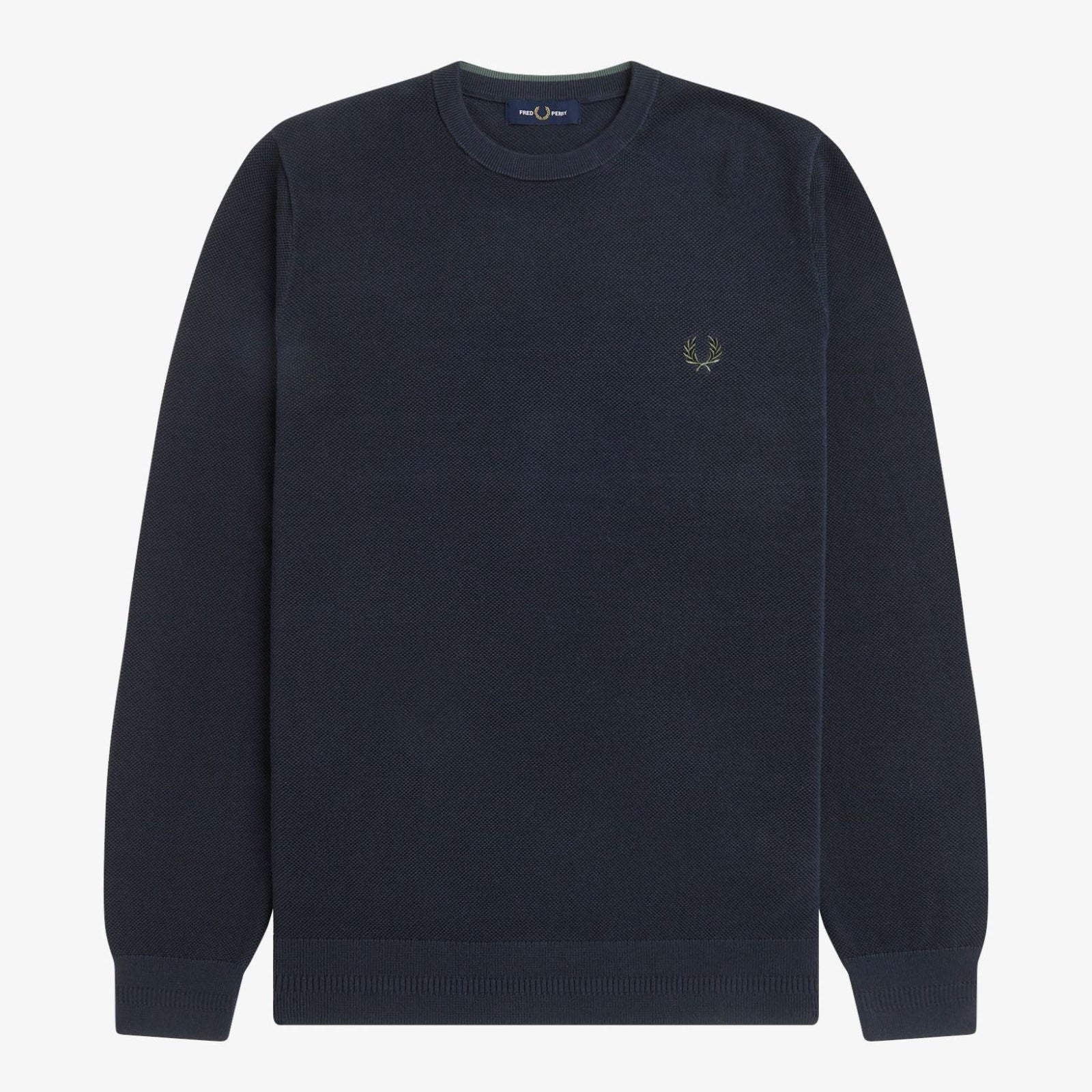 Pique Stitch Jumper Fred Perry AW25 - Navy
