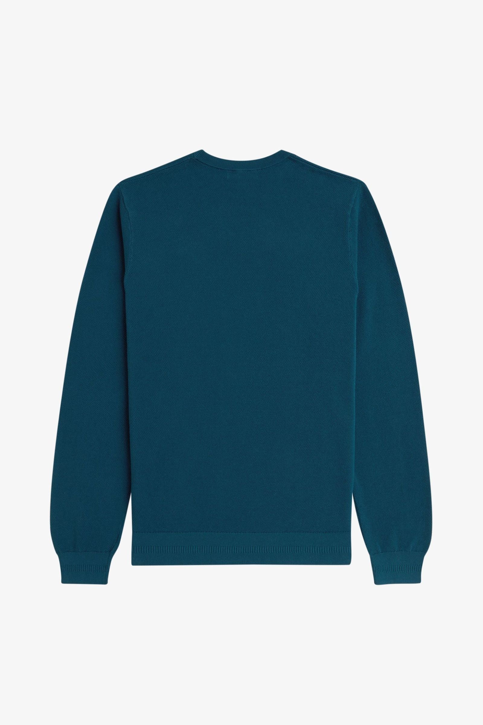 Pique Stitch Jumper Fred Perry AW25 - Dark Petrol