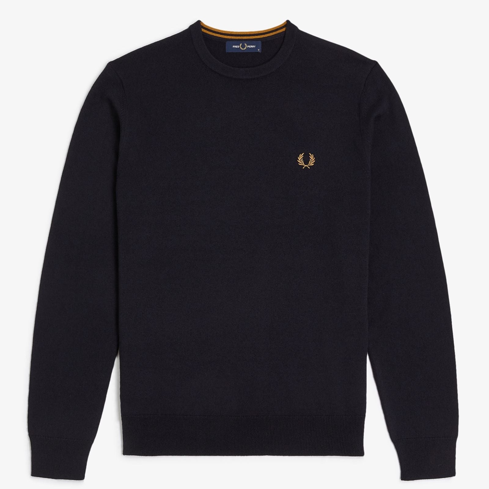 Classic Crew Neck Jumper Fred Perry AW25 - Navy