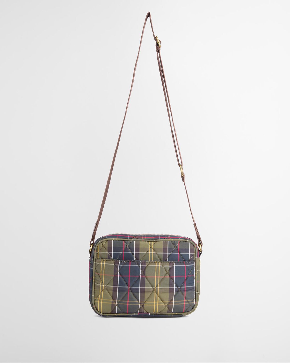 Barbour – Quilted Crossbody Bag – Classic Tartan