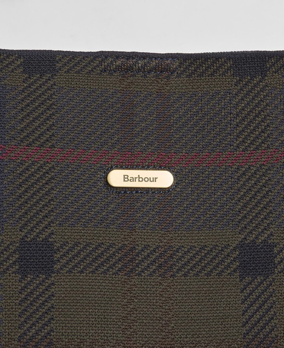 Barbour – Layla Tartan Large Tote Bag – Shadow Classic Tartan