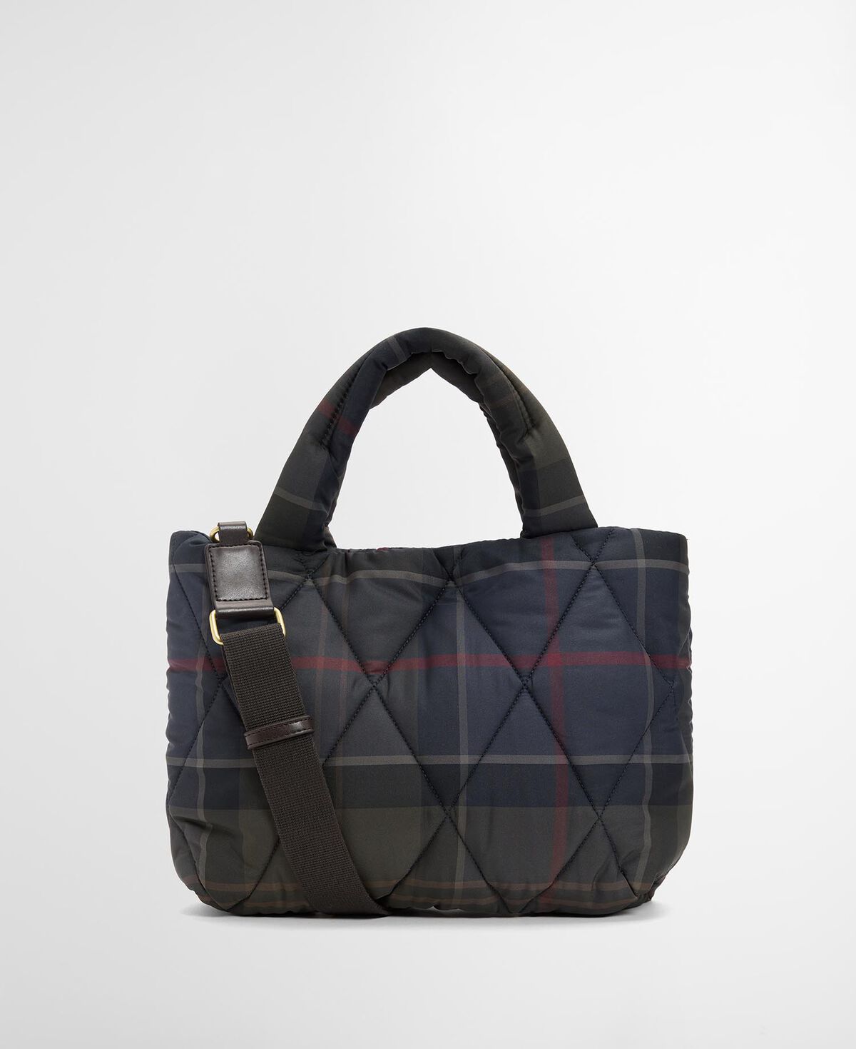 Barbour – TTN Arlene Mini Quilt Tote Bag – Shadow Classic Tartan