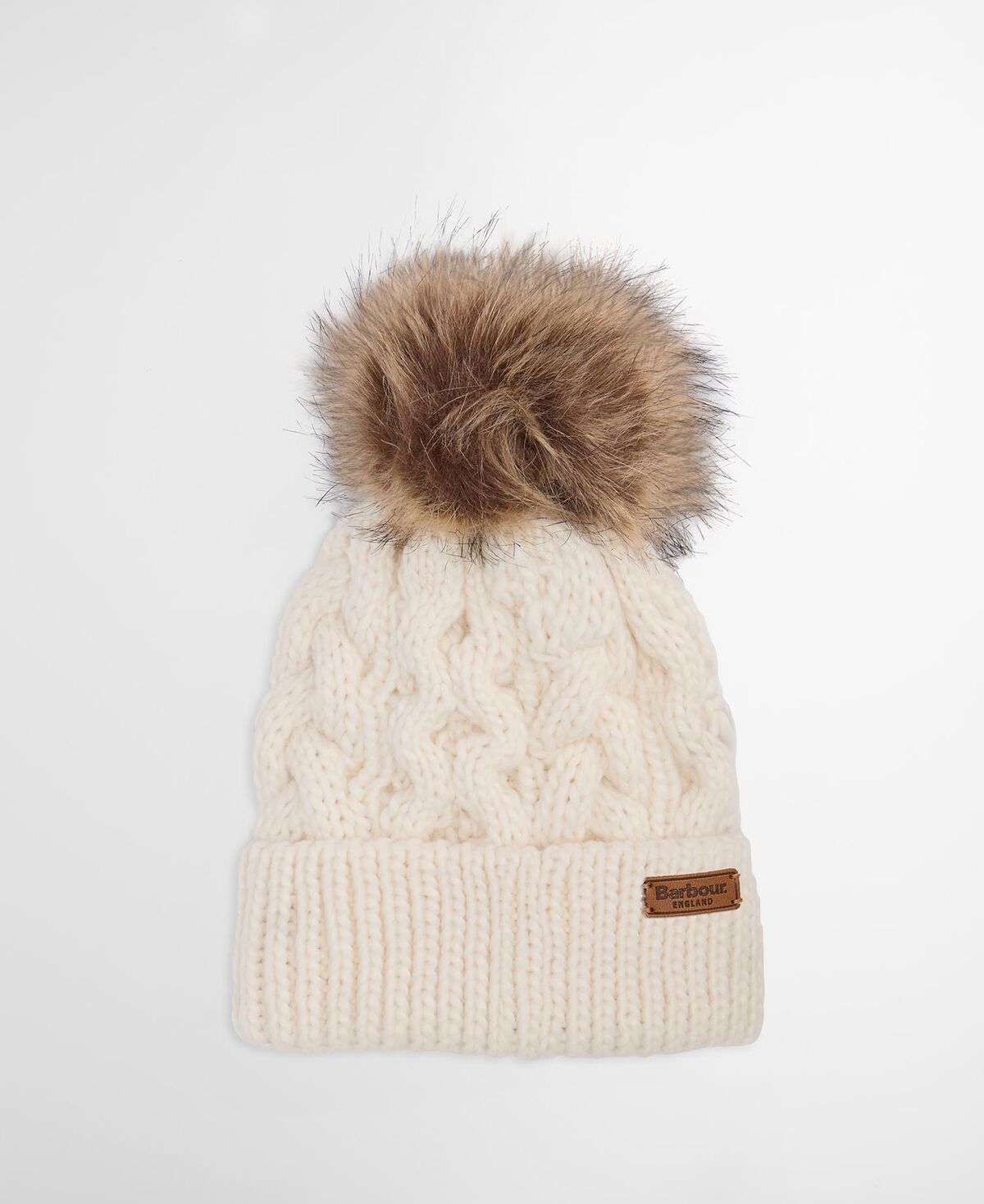 Barbour – Penshaw Beanie & Scarf Gift Set – Cloud