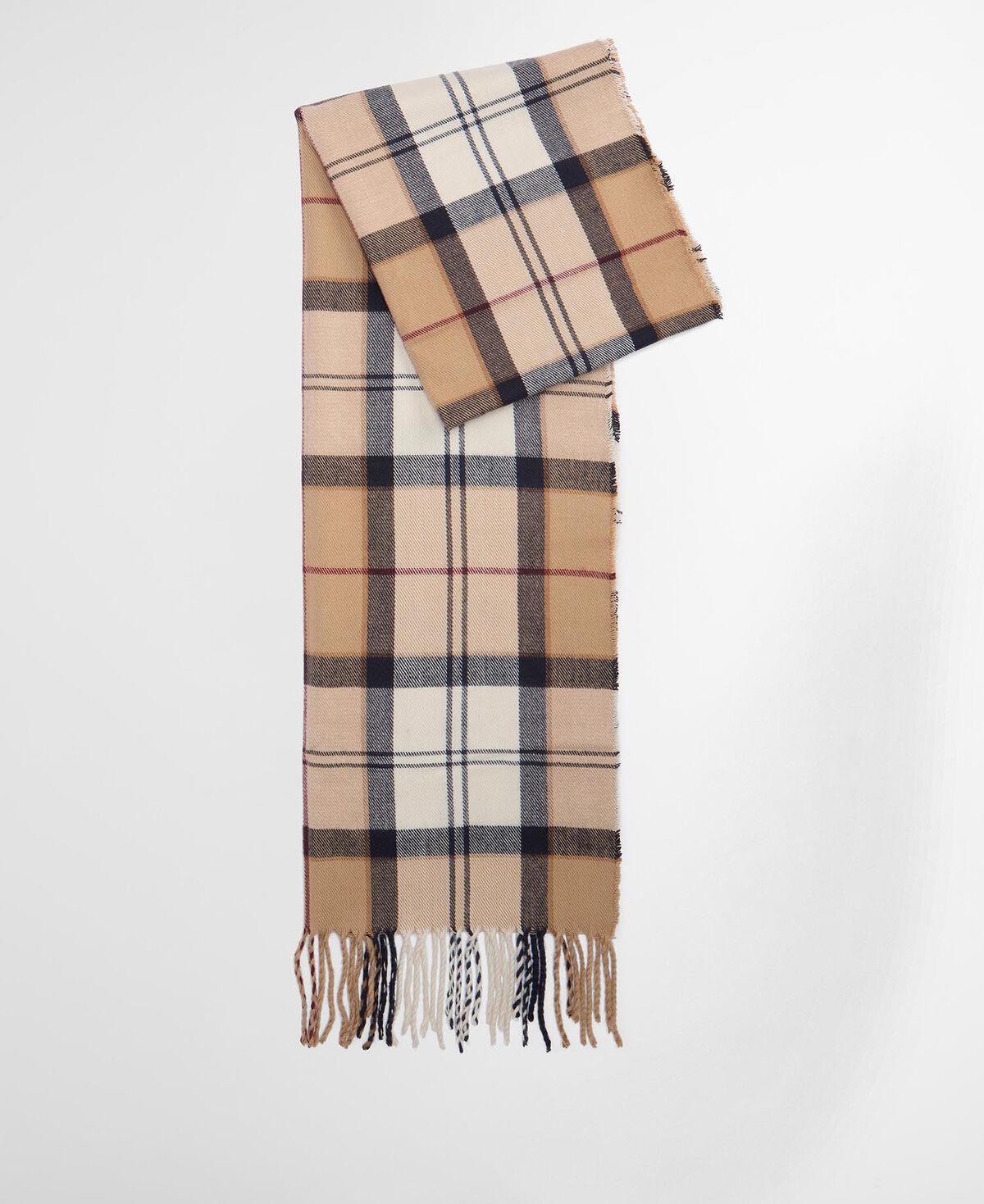 Barbour – Dover Beanie & Hailes Scarf Gift Set – Hessian Tartan