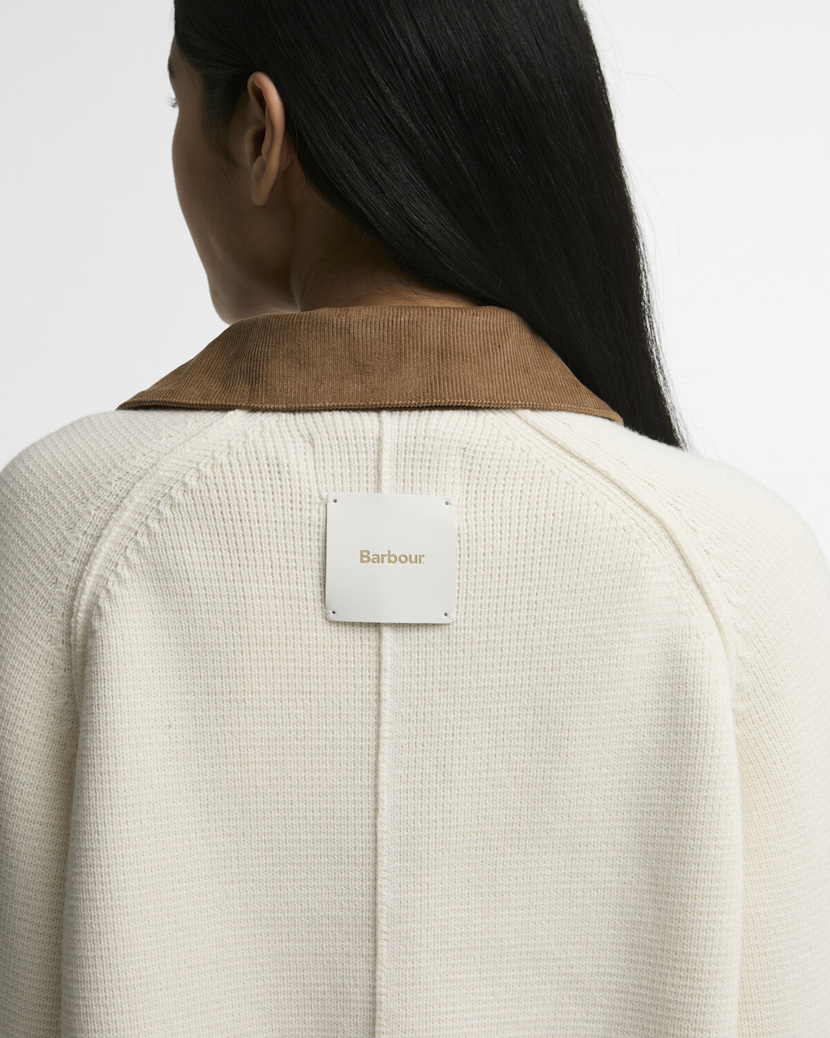 Barbour – Alverstone Knitted Cardigan (Donna) – Ecru