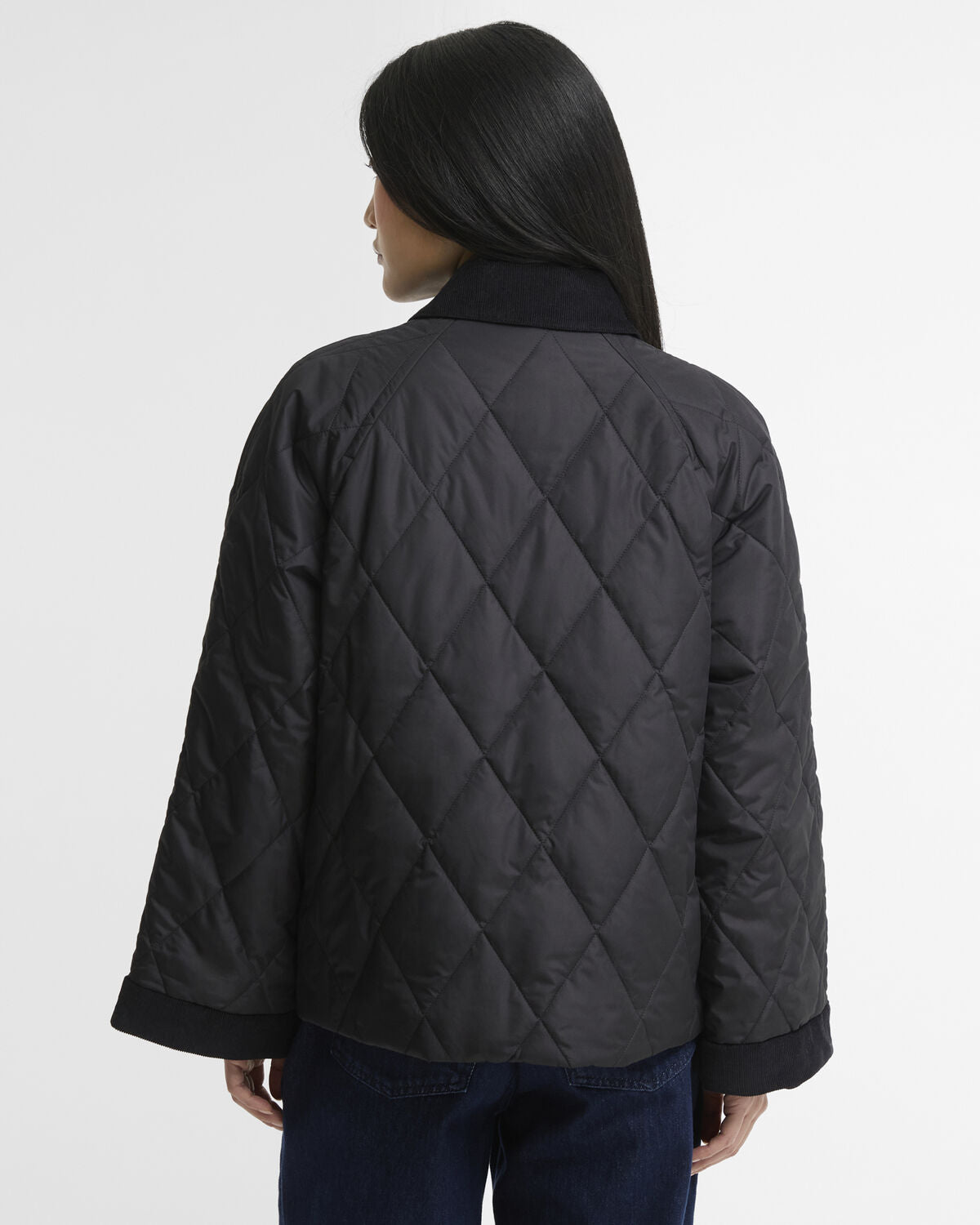 Barbour – Kilnwick Quilted Jacket (Donna) – Black/Ancient
