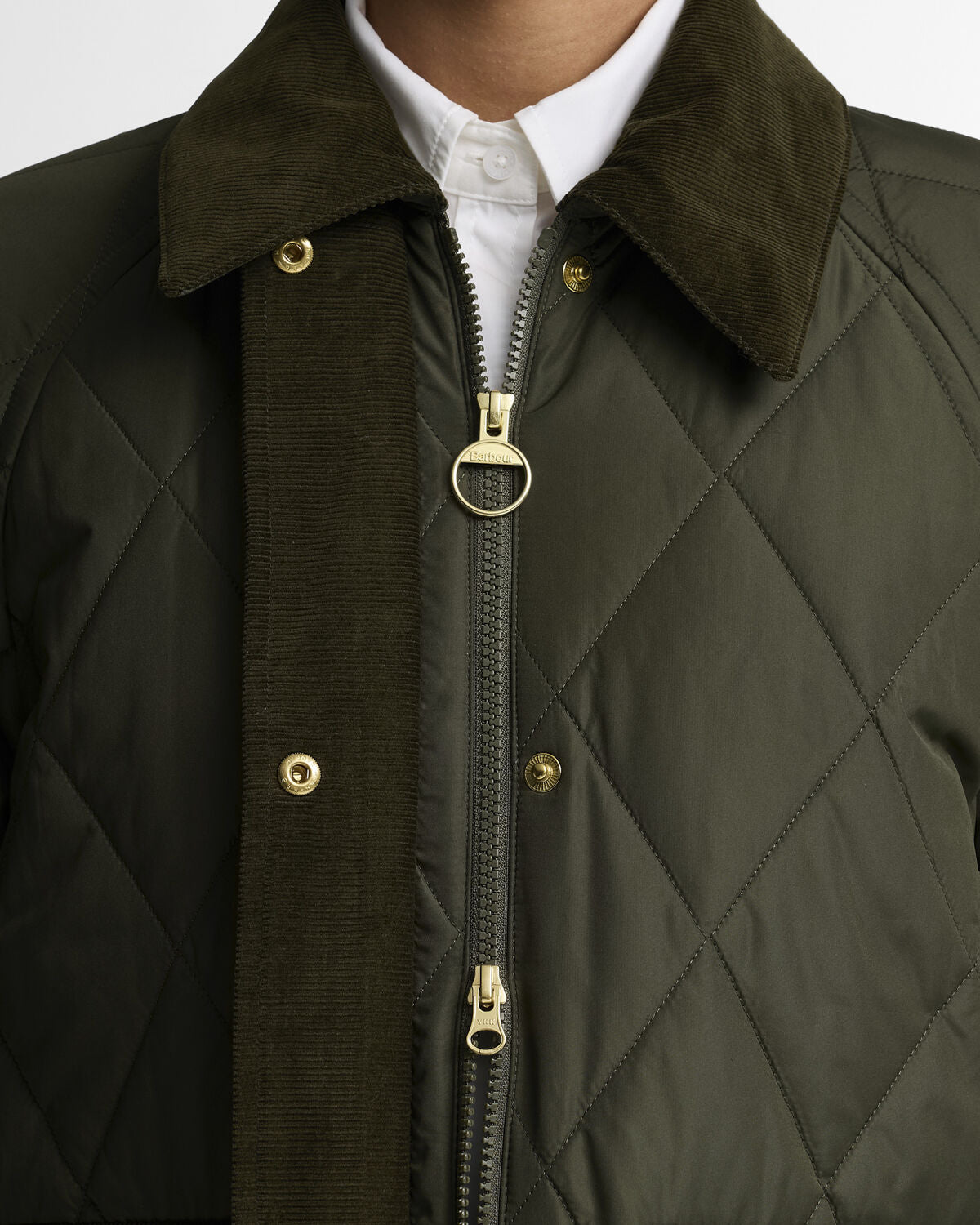 Barbour – Kilnwick Quilted Jacket (Donna) – Olive/Shadow Classic